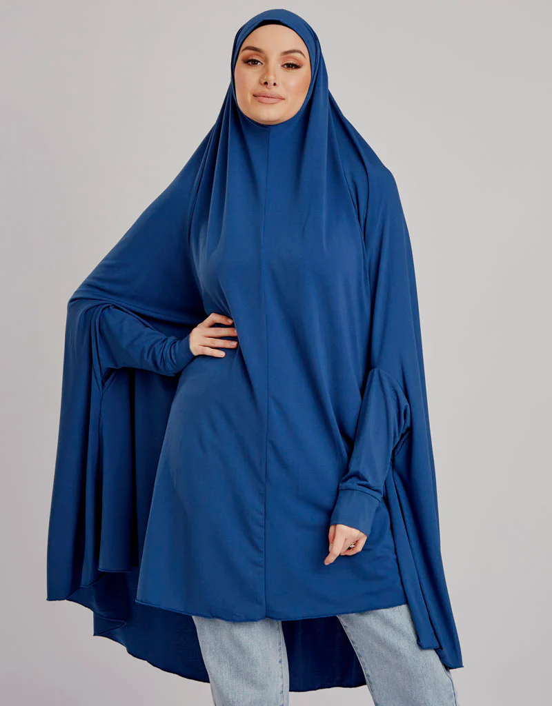 Sleeve Jilbab Smooth Fit - Shades of Blue - Image 10