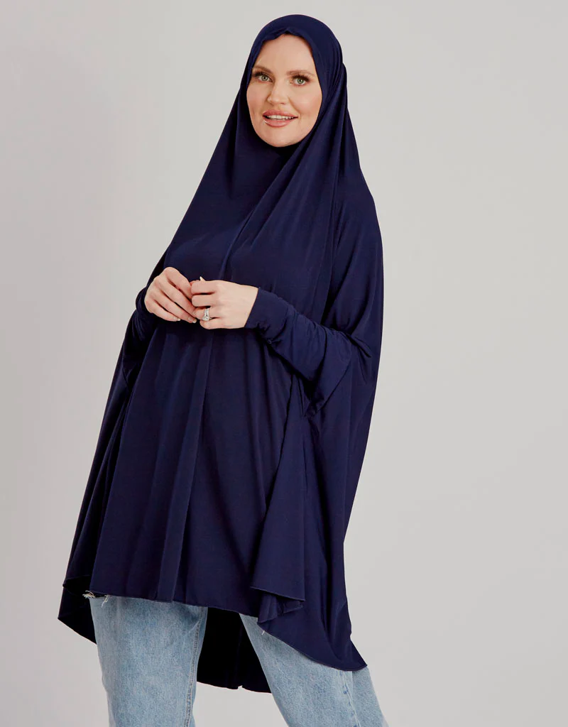 Sleeve Jilbab Smooth Fit - Shades of Blue - Image 13