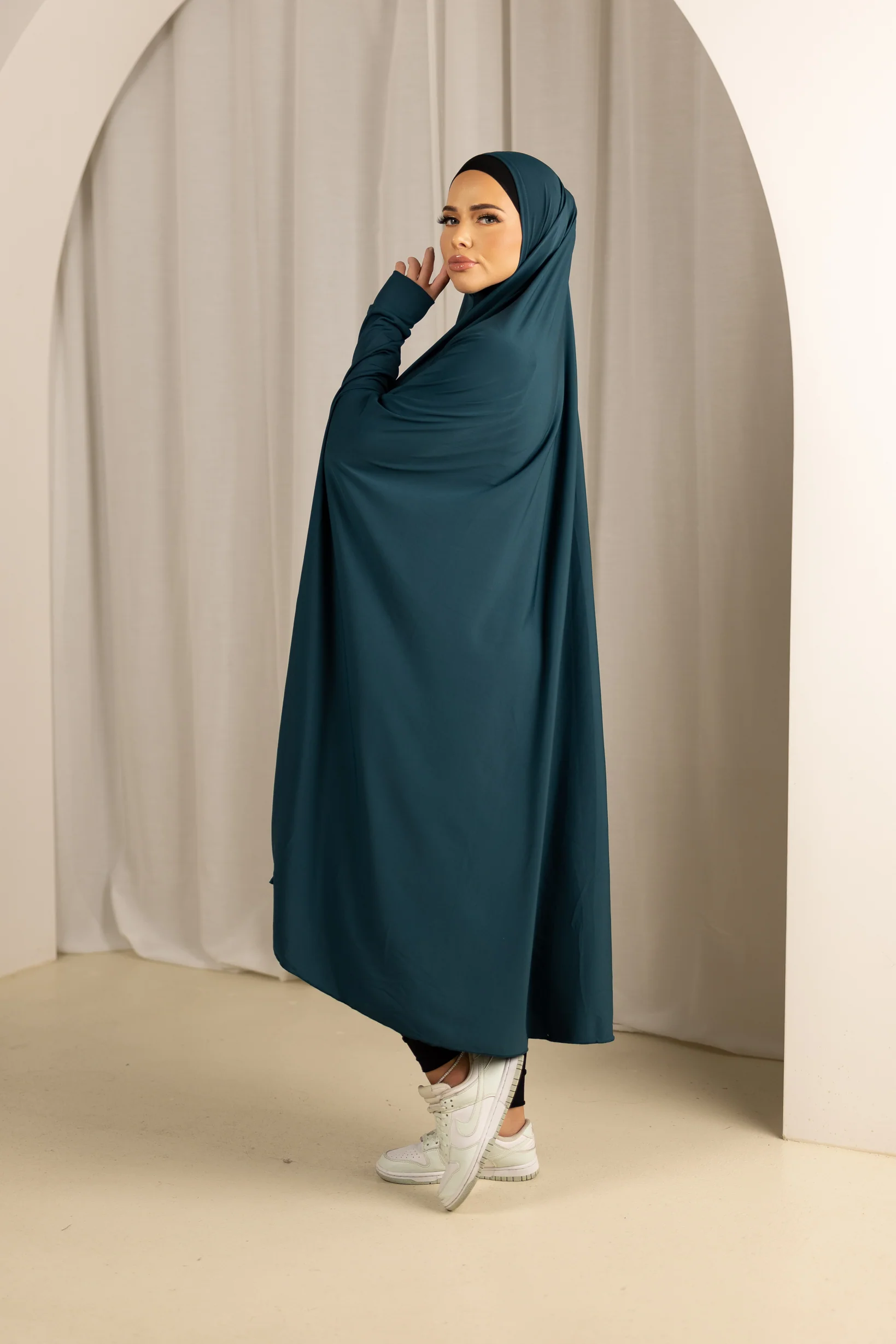 Sleeve Jilbab Smooth Fit - Shades of Blue - Image 2