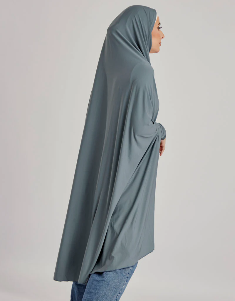 Sleeve Jilbab Smooth Fit - Shades of Blue - Image 9