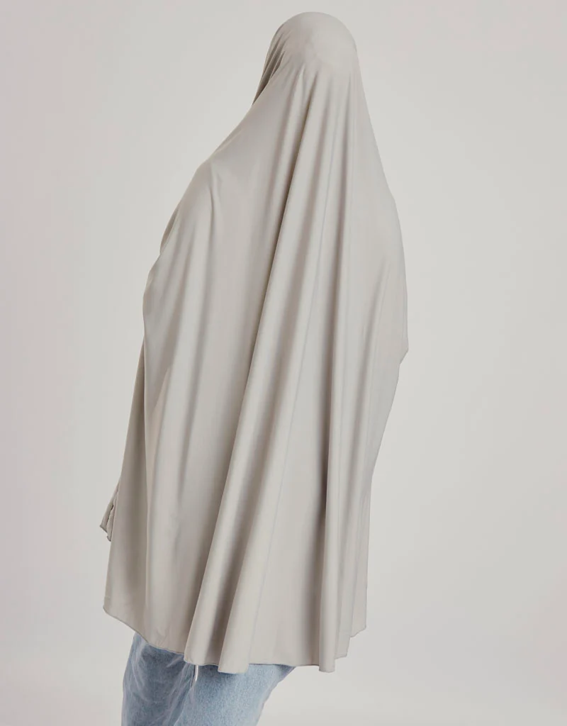 Sleeve Jilbab Smooth Fit - Shades of Grey - Image 9