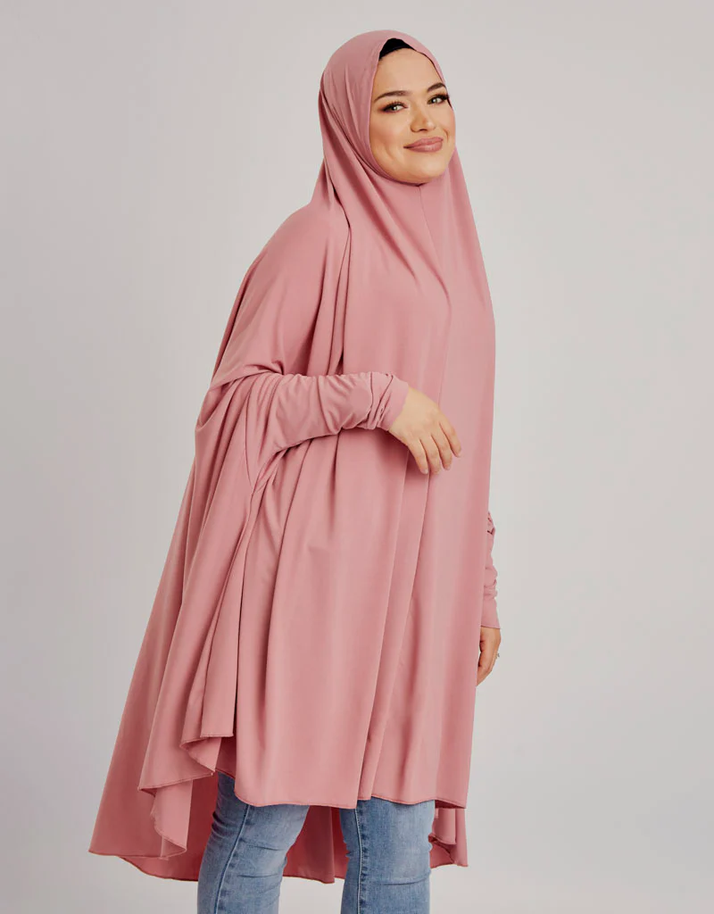 Sleeve Jilbab Smooth Fit - Shades of Pink - Image 6