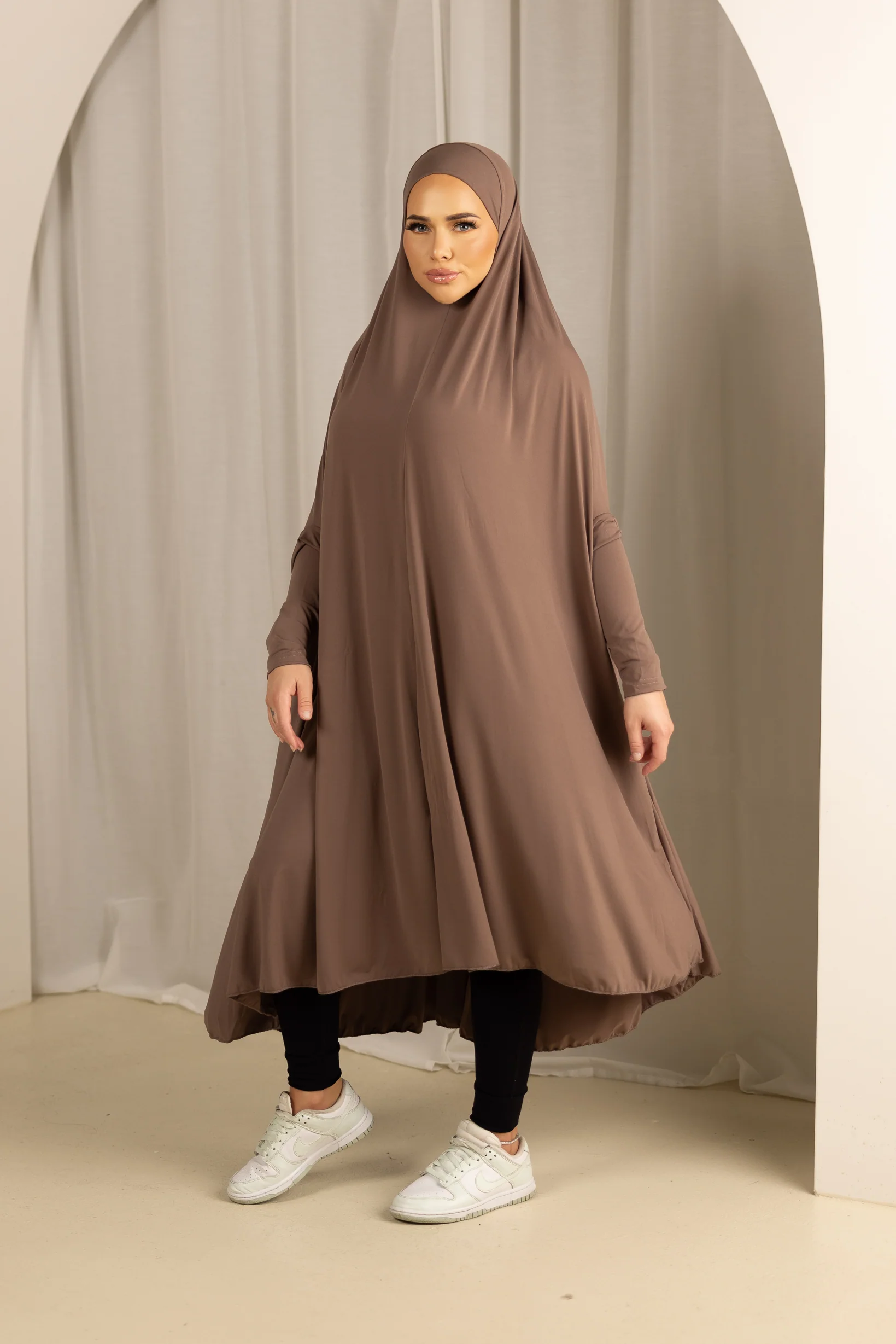 Sleeve Jilbab Panel Fit - Shades of Nude - Image 6