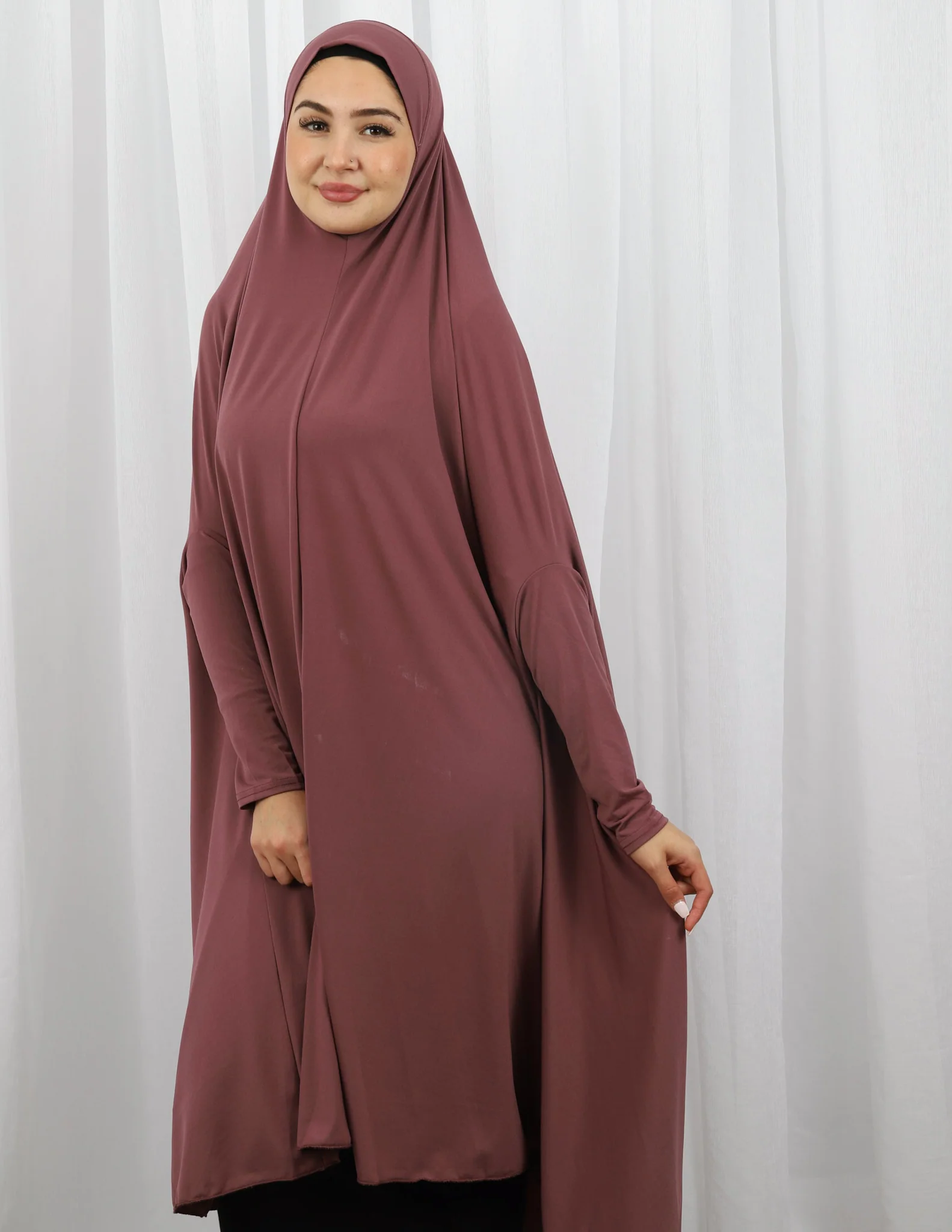 Sleeve Jilbab Panel Fit - Shades of Purple - Image 4