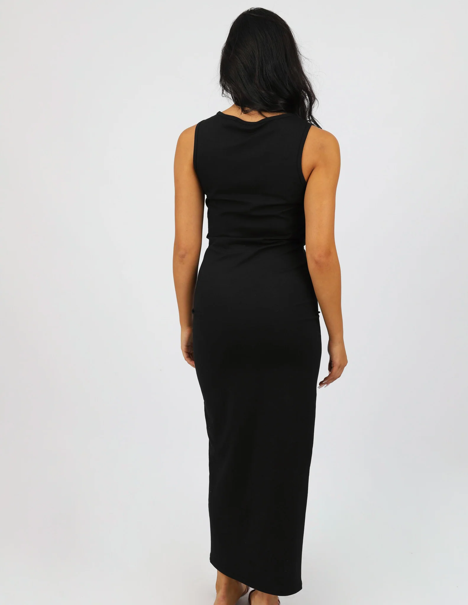 Sleeveless Cotton Body Dress - Image 4