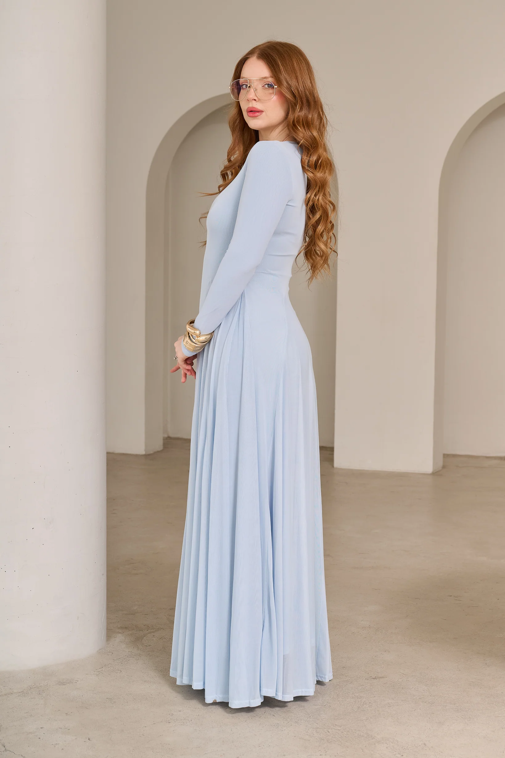 Soleil Mesh Dress - Image 4