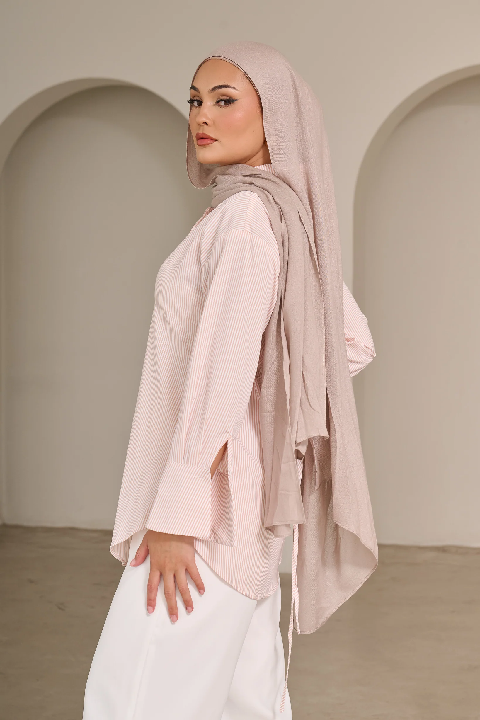 Soleil Pinstripe Shirt - Image 3