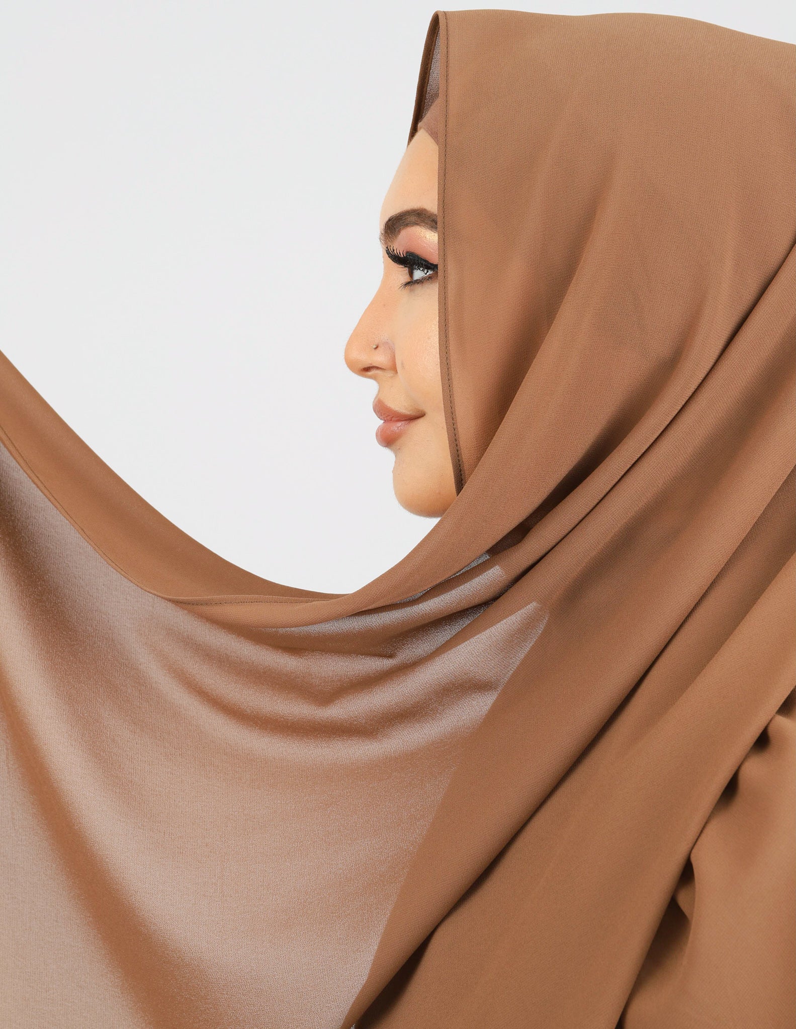 Staple Chiffon Shawl - Dark Shades - Image 2