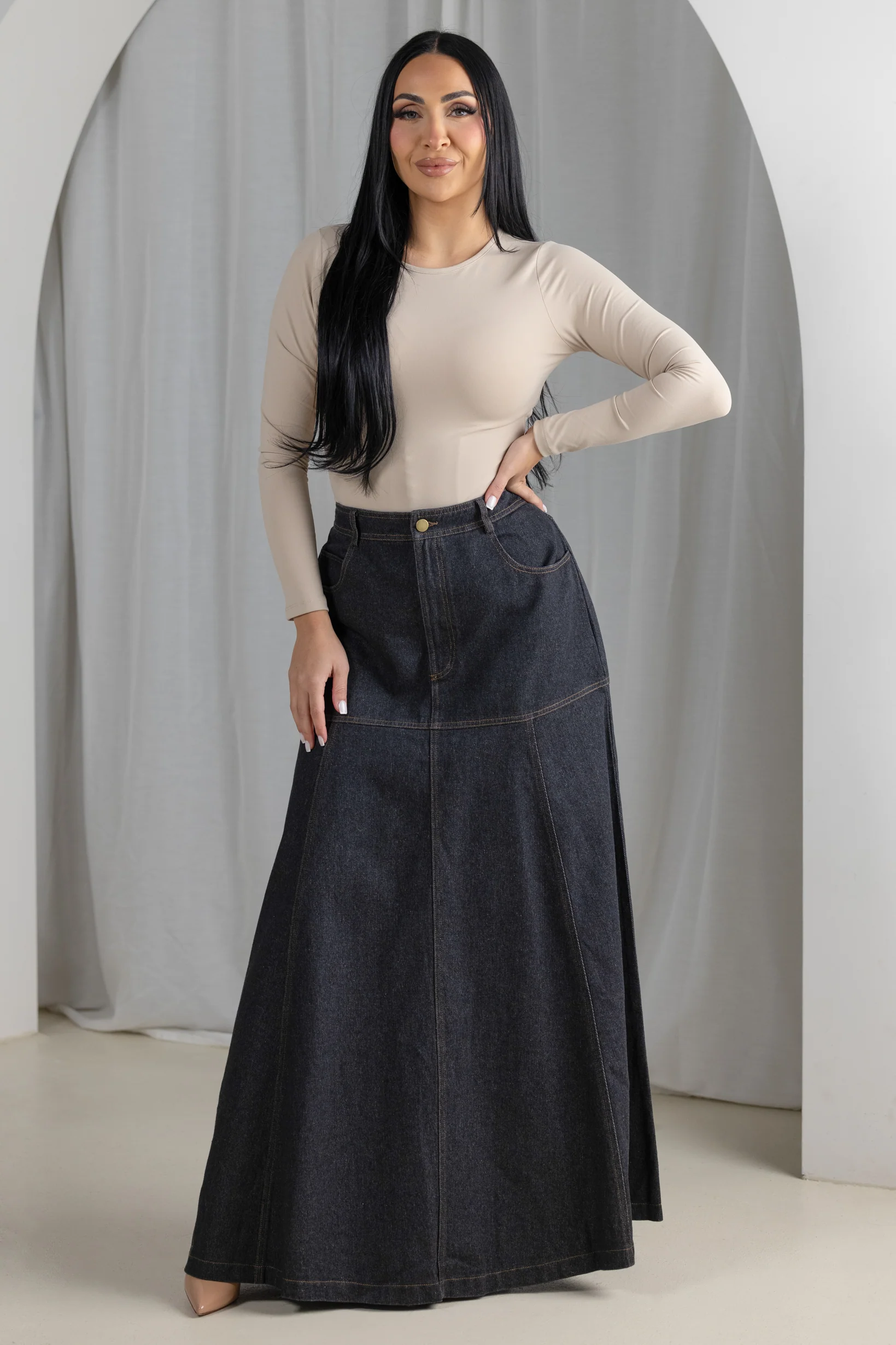 Staple Denim Skirt - Image 2