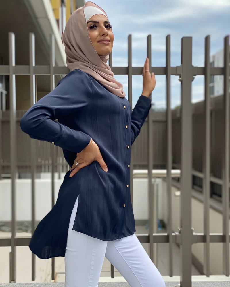 Straight Stitching Shirt - Image 3