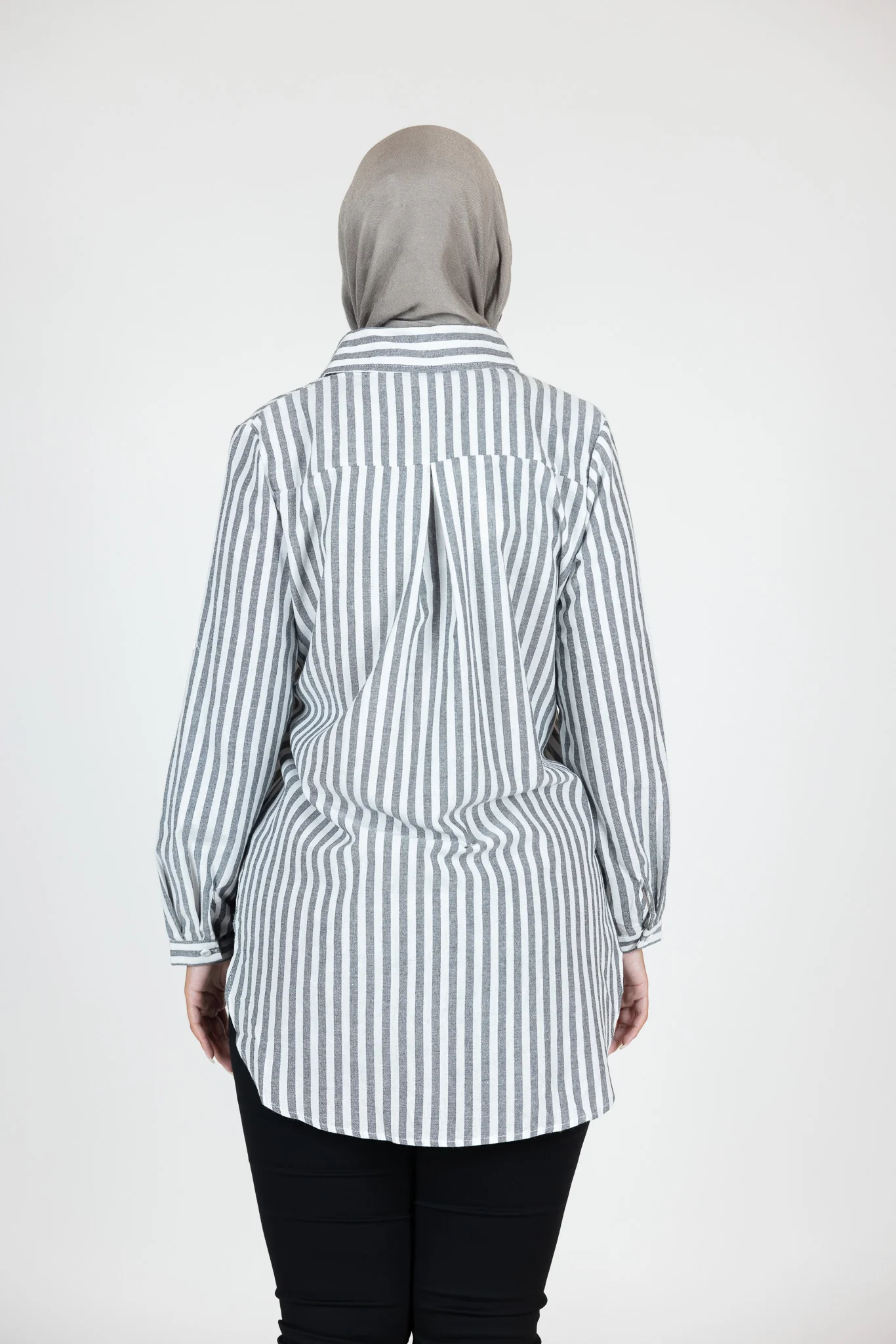Sue Stripe Button Up Shirt - Image 12