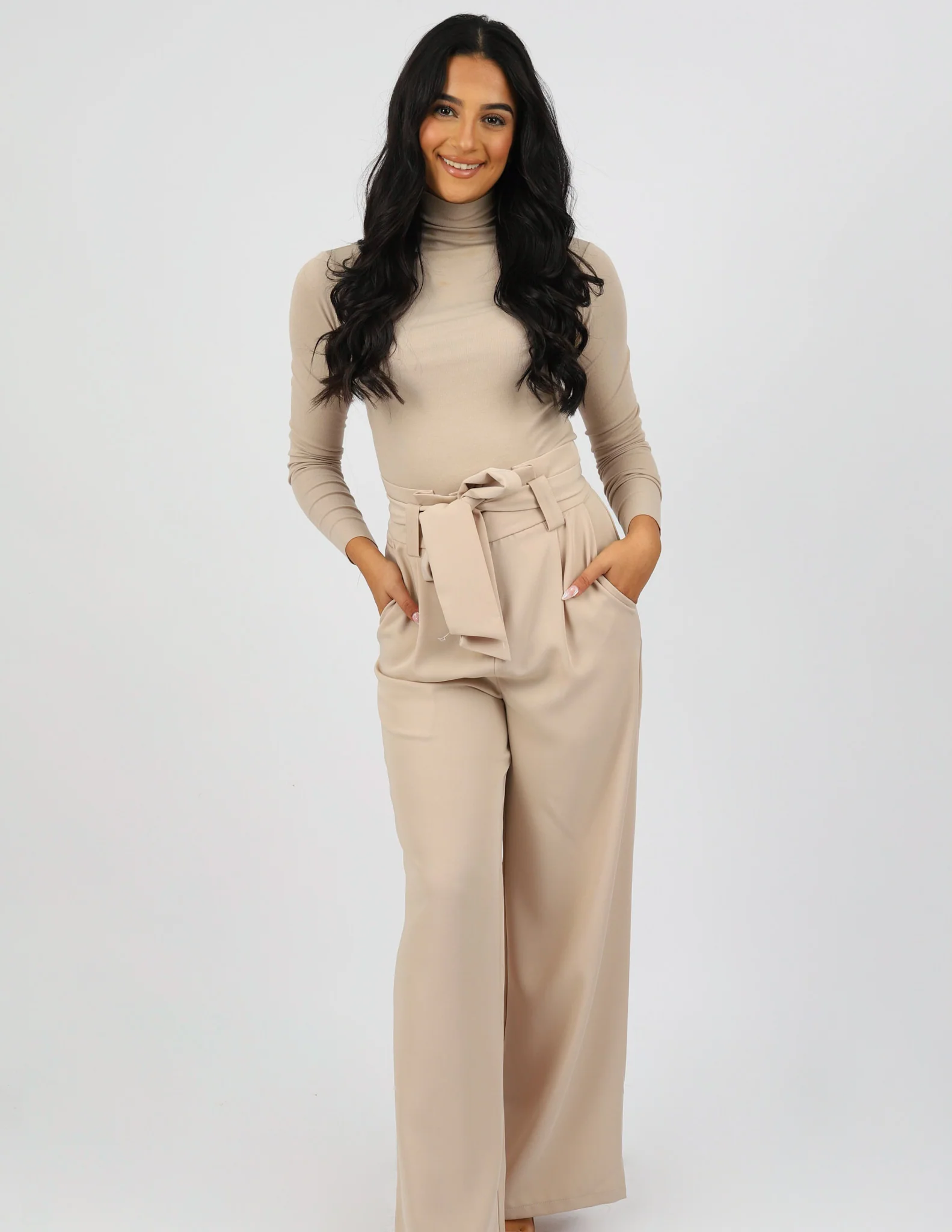 Escape Tailored Wide Ruffle Top Pants - Image 6