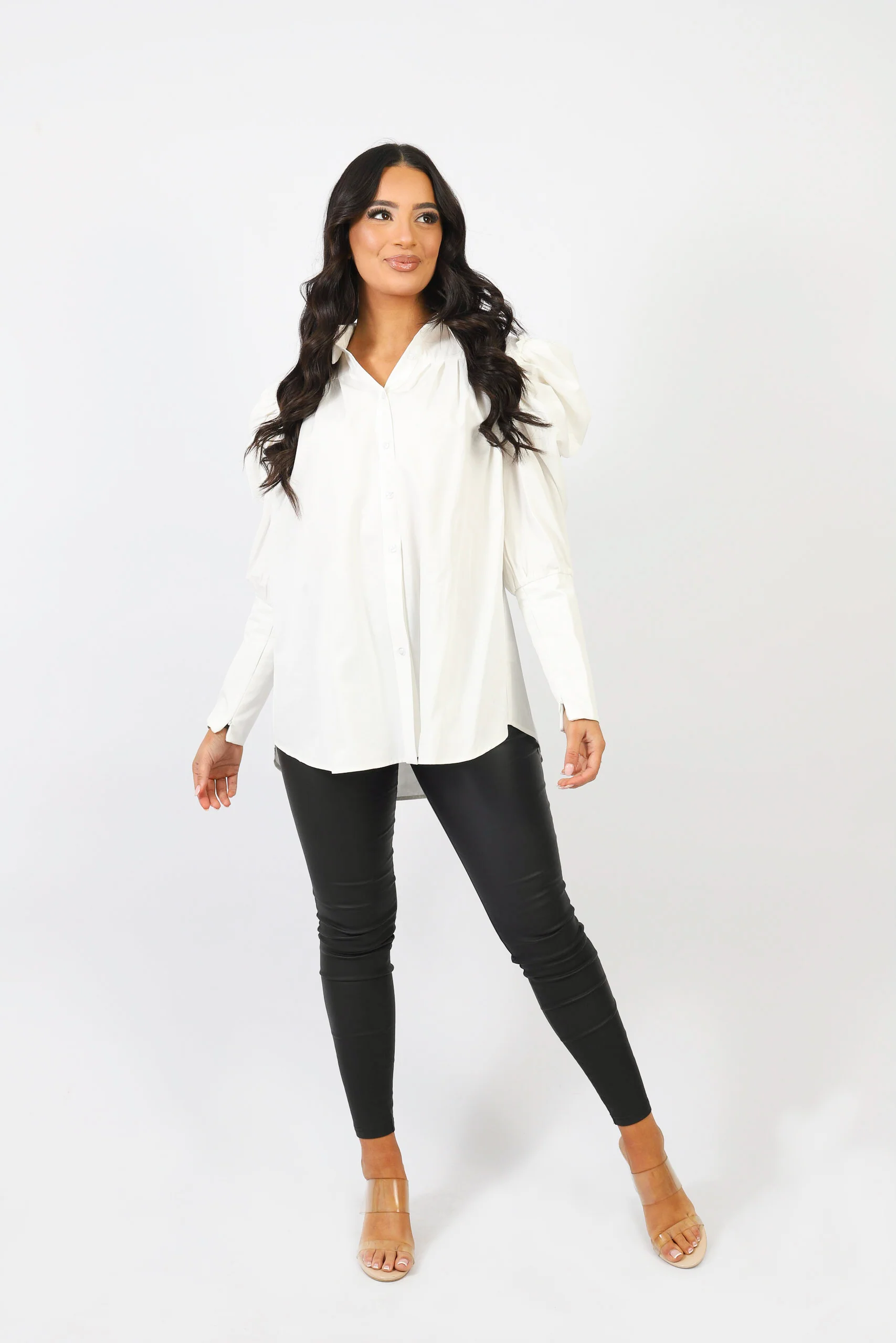 Tanaya Puff Sleeve Shirt - Image 3