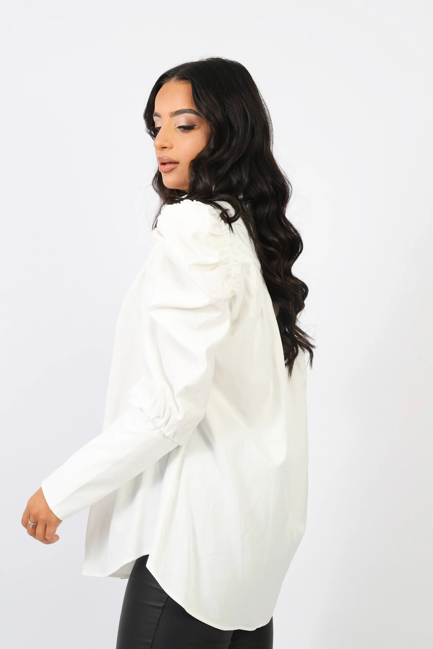 Tanaya Puff Sleeve Shirt - Image 5