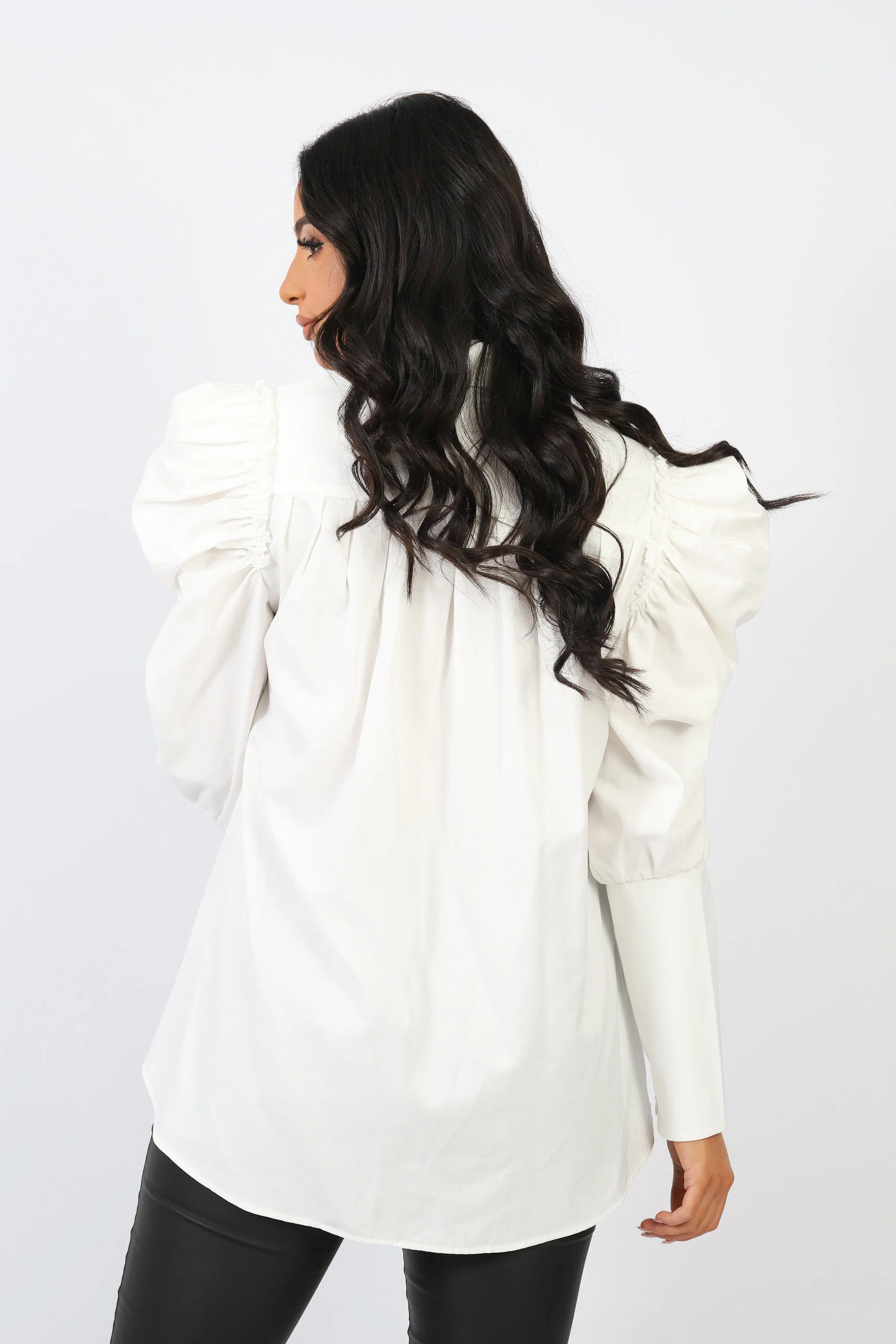 Tanaya Puff Sleeve Shirt - Image 6