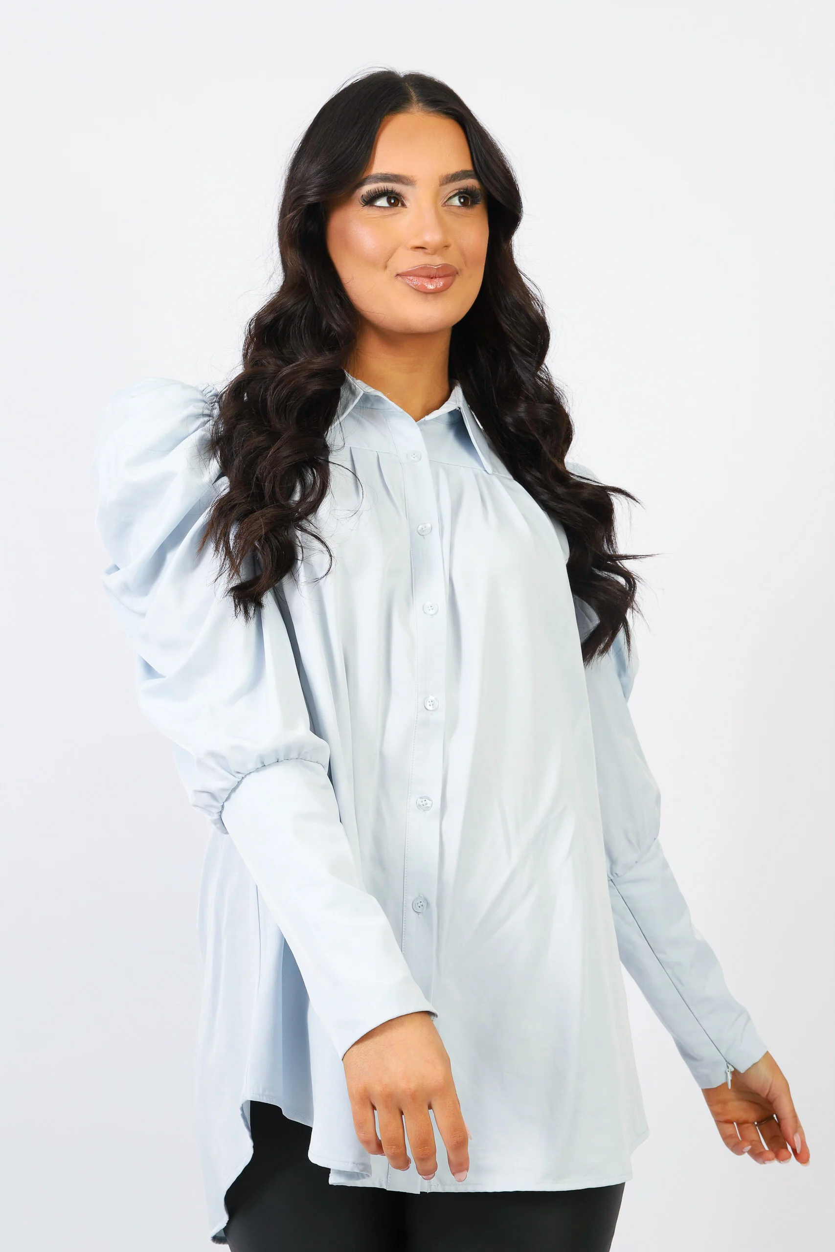 Tanaya Puff Sleeve Shirt - Image 8
