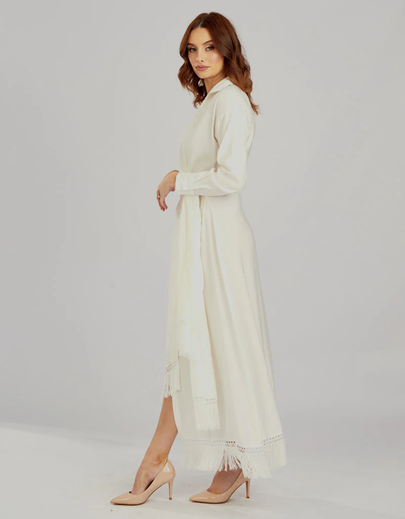 Tassel Wrap Dress Aviva - Image 21