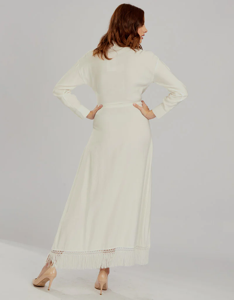 Tassel Wrap Dress Aviva - Image 22