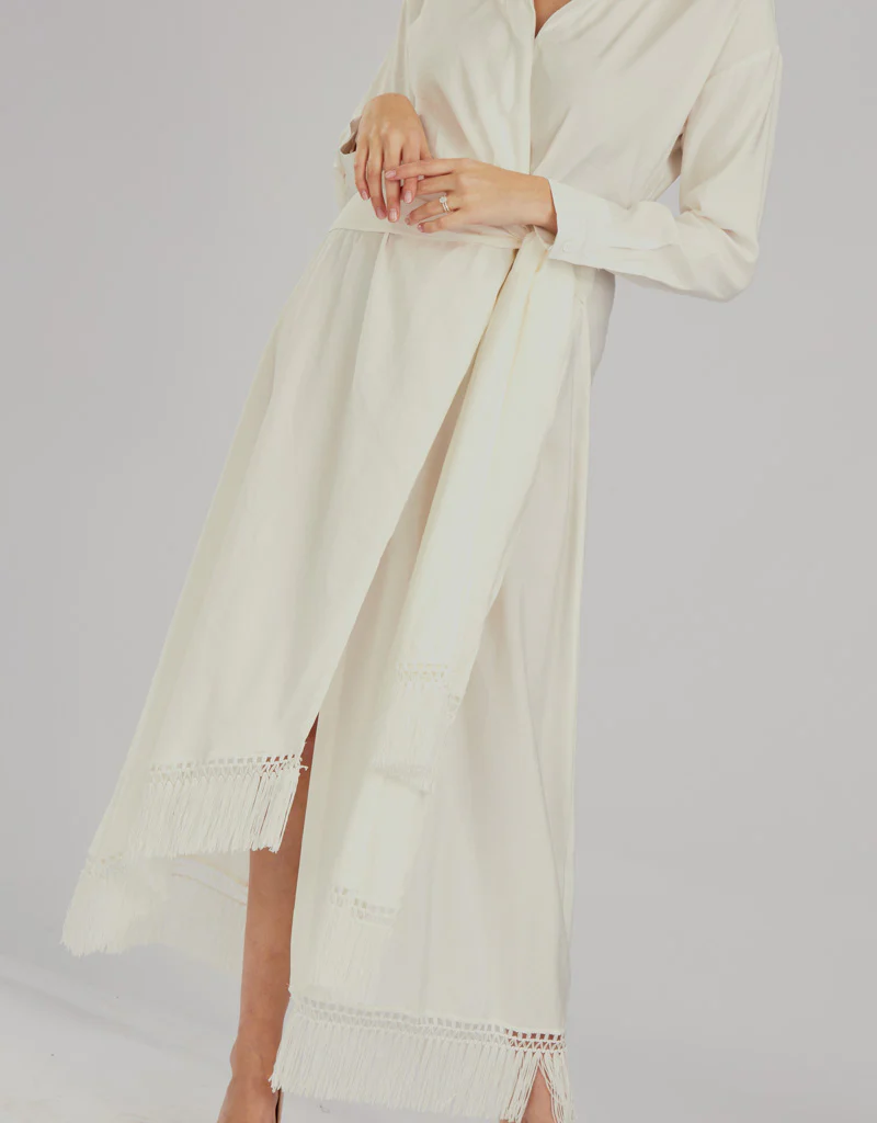 Tassel Wrap Dress Aviva - Image 24