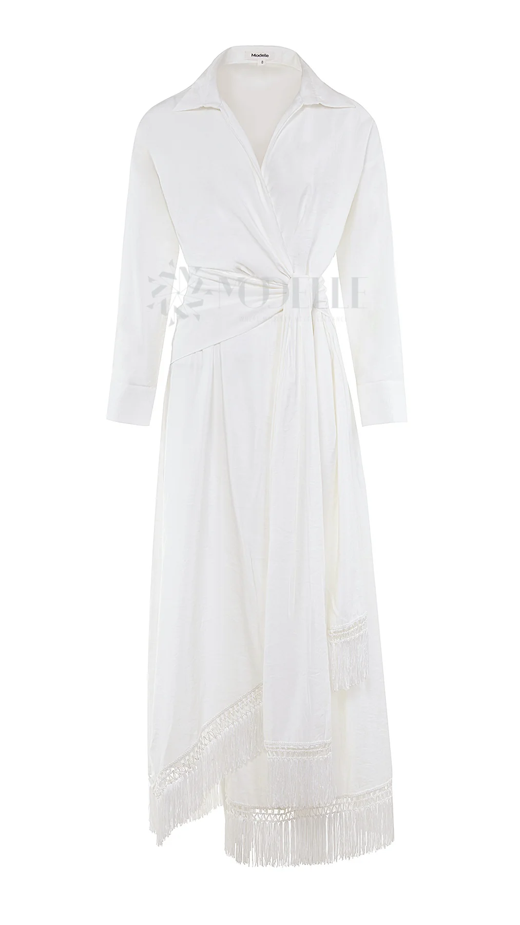 Tassel Wrap Dress Aviva - Image 26