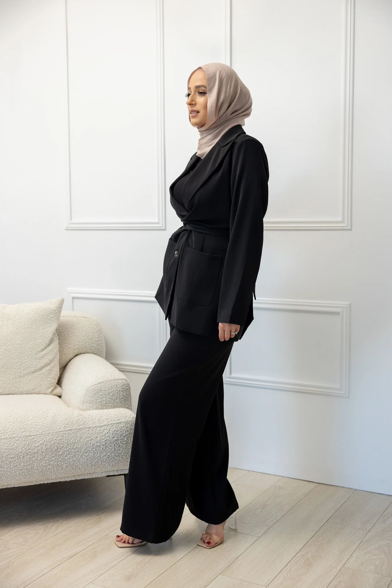 The Crescent Destiny Wrap Jacket - Image 4