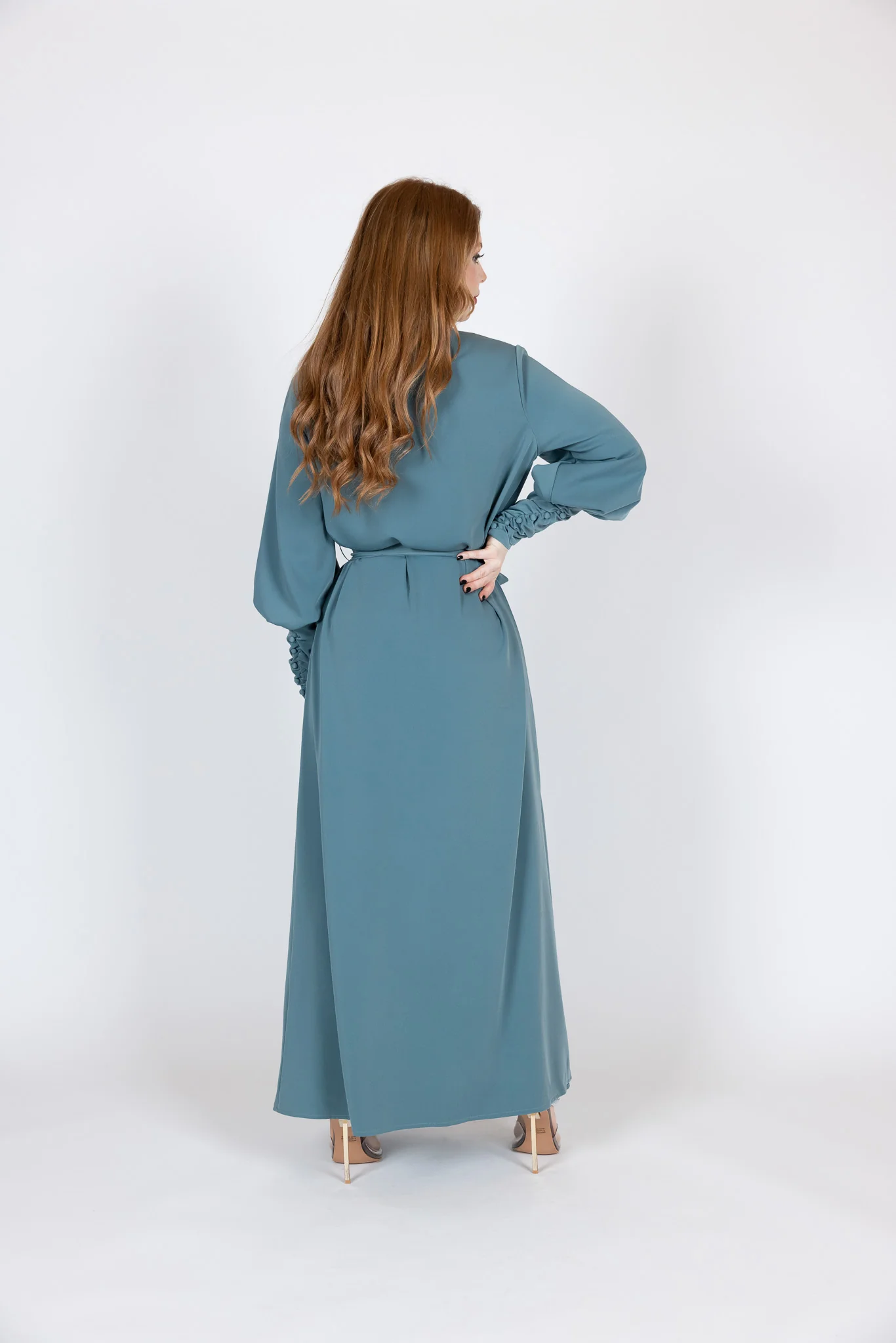The Crescent Faraya Satin Detailed Cardigan - Image 6