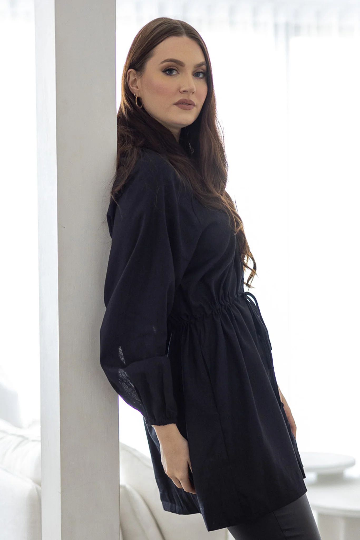 The Crescent Francis Drawstring Blouse - Image 7
