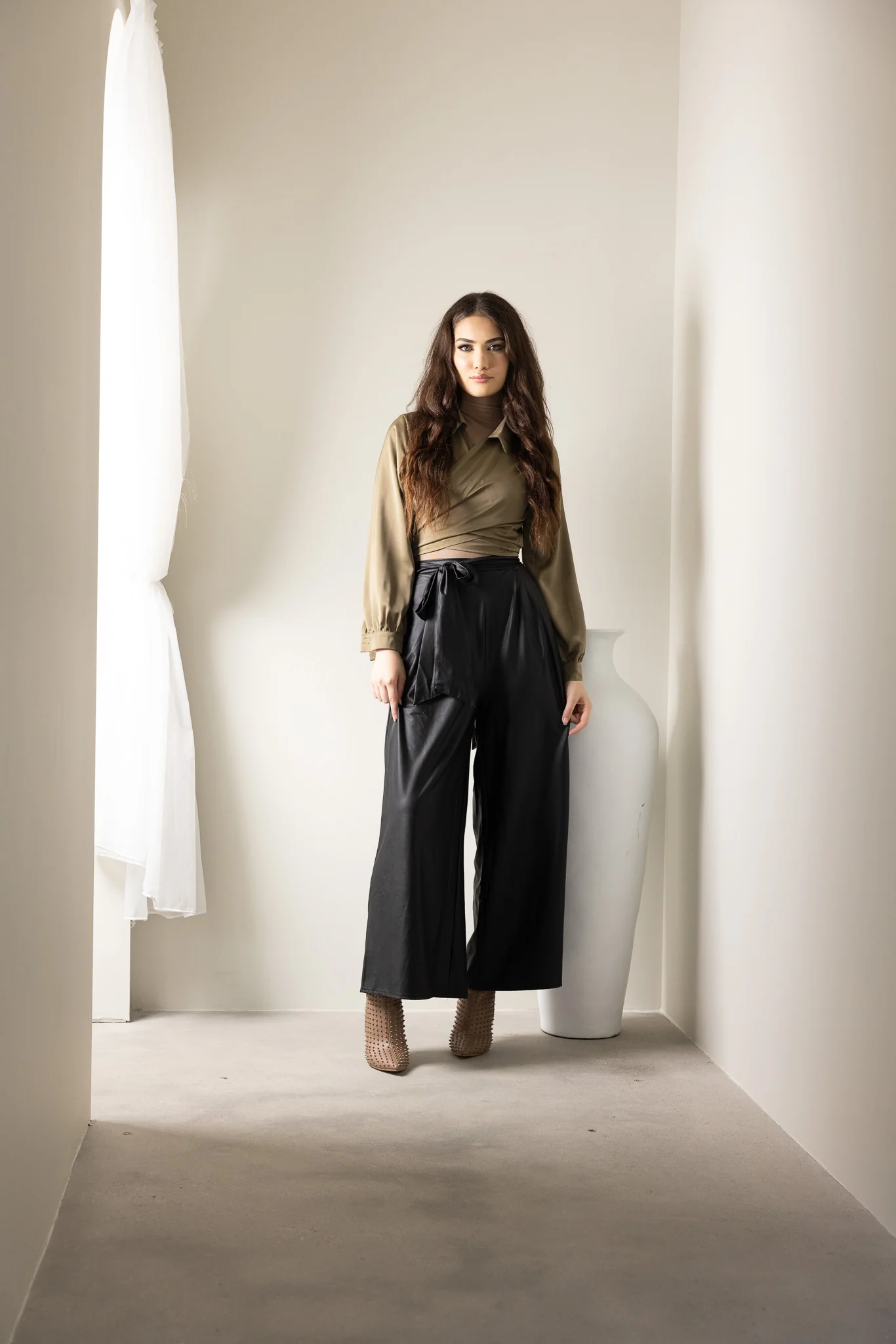 The Crescent Janieva Wrap Top - Image 7