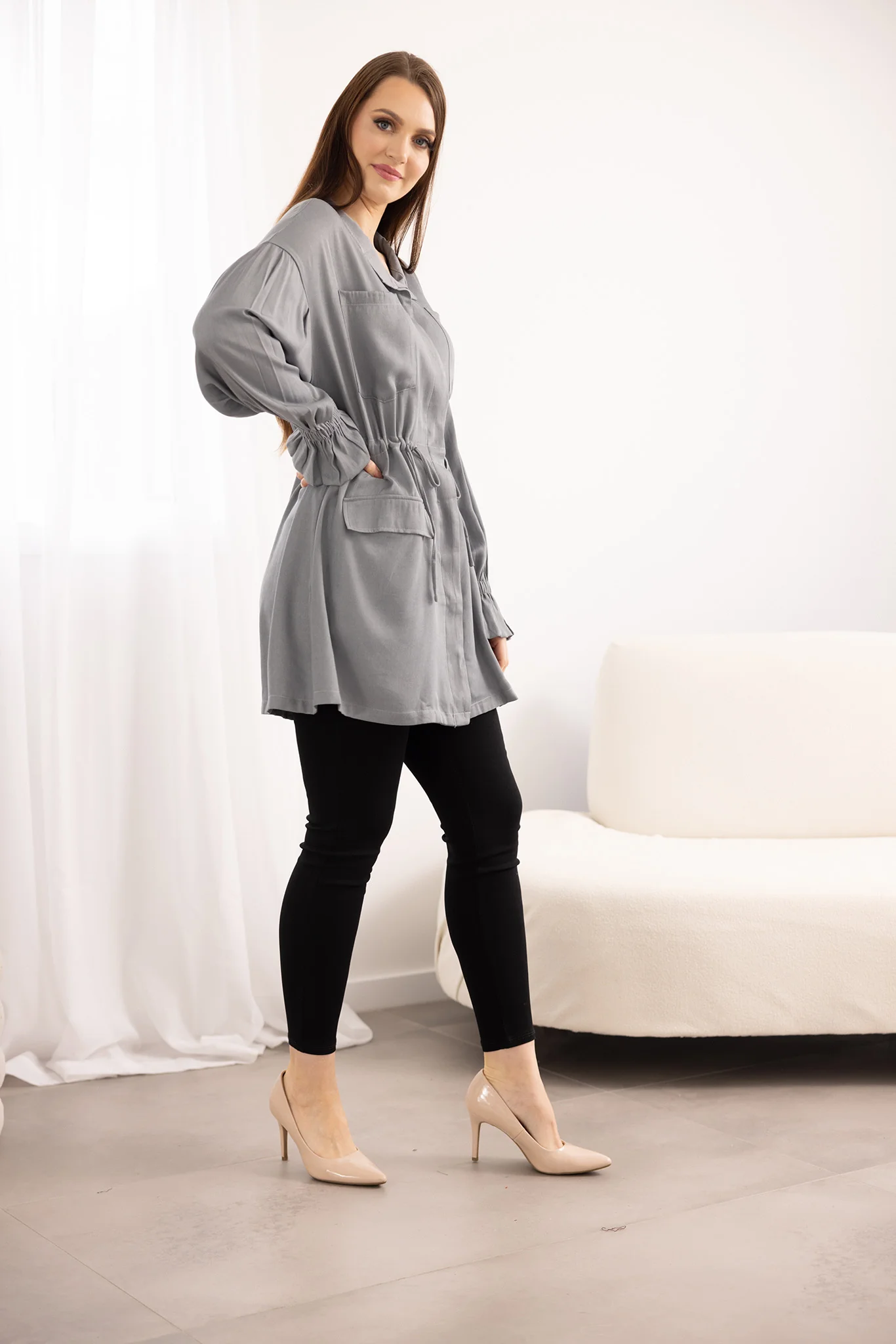 The Crescent Kendall Drawstring Jacket - Image 14