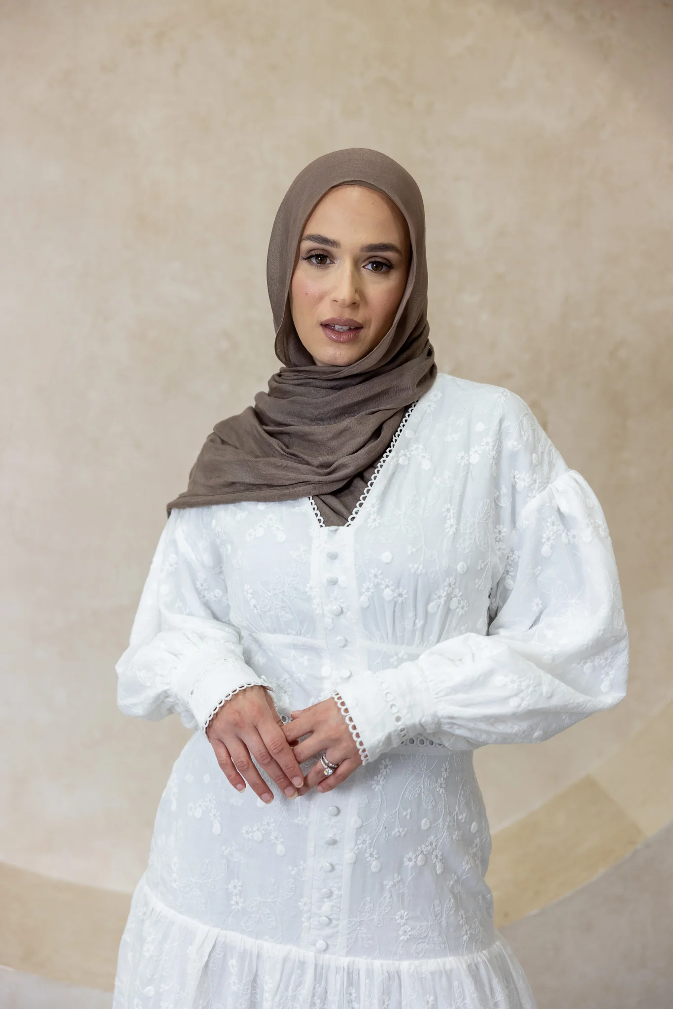 The Crescent Liora Lace Detailed Dress - Image 7