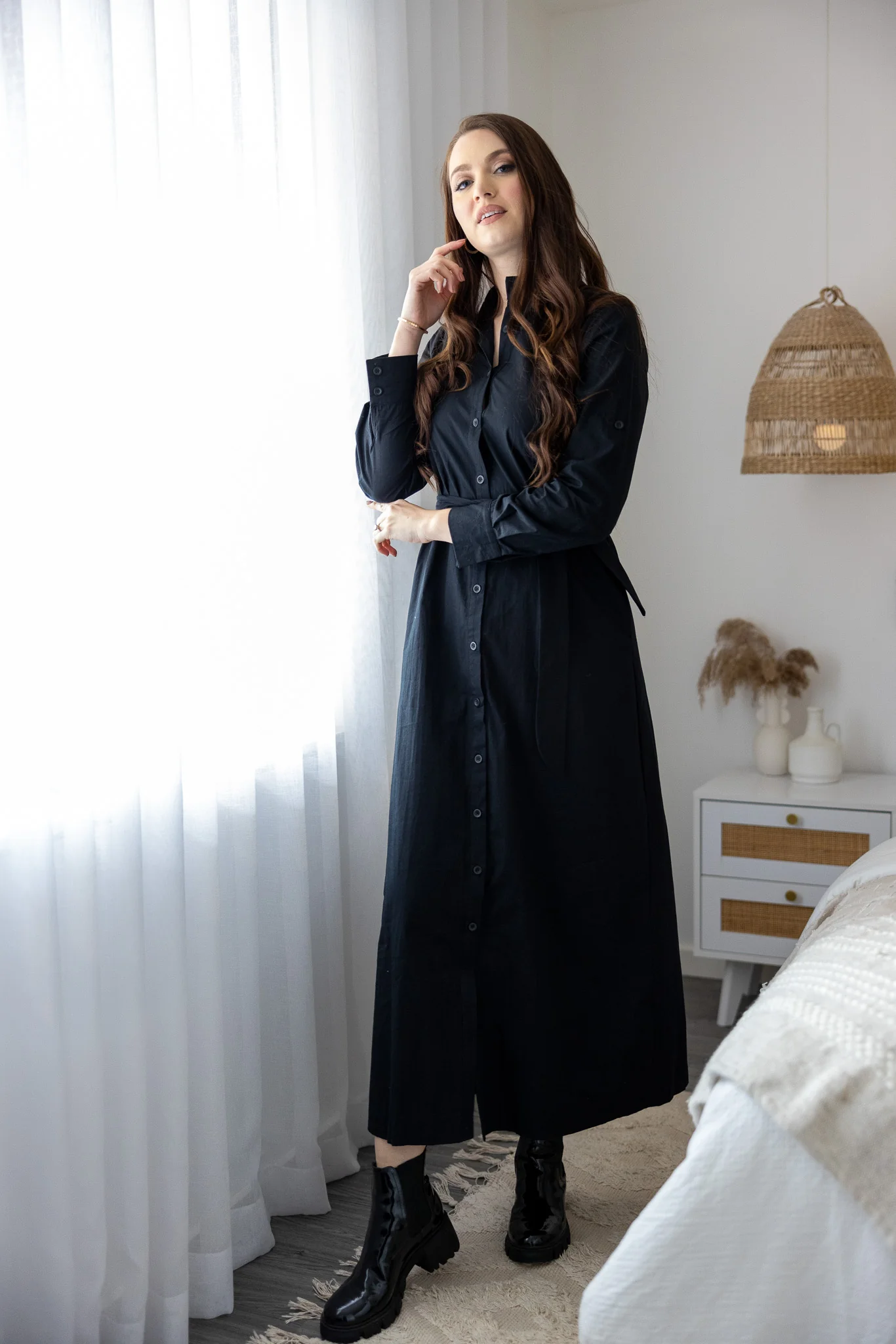 The Crescent Pina Elastic Back Maxi Dress - Image 6