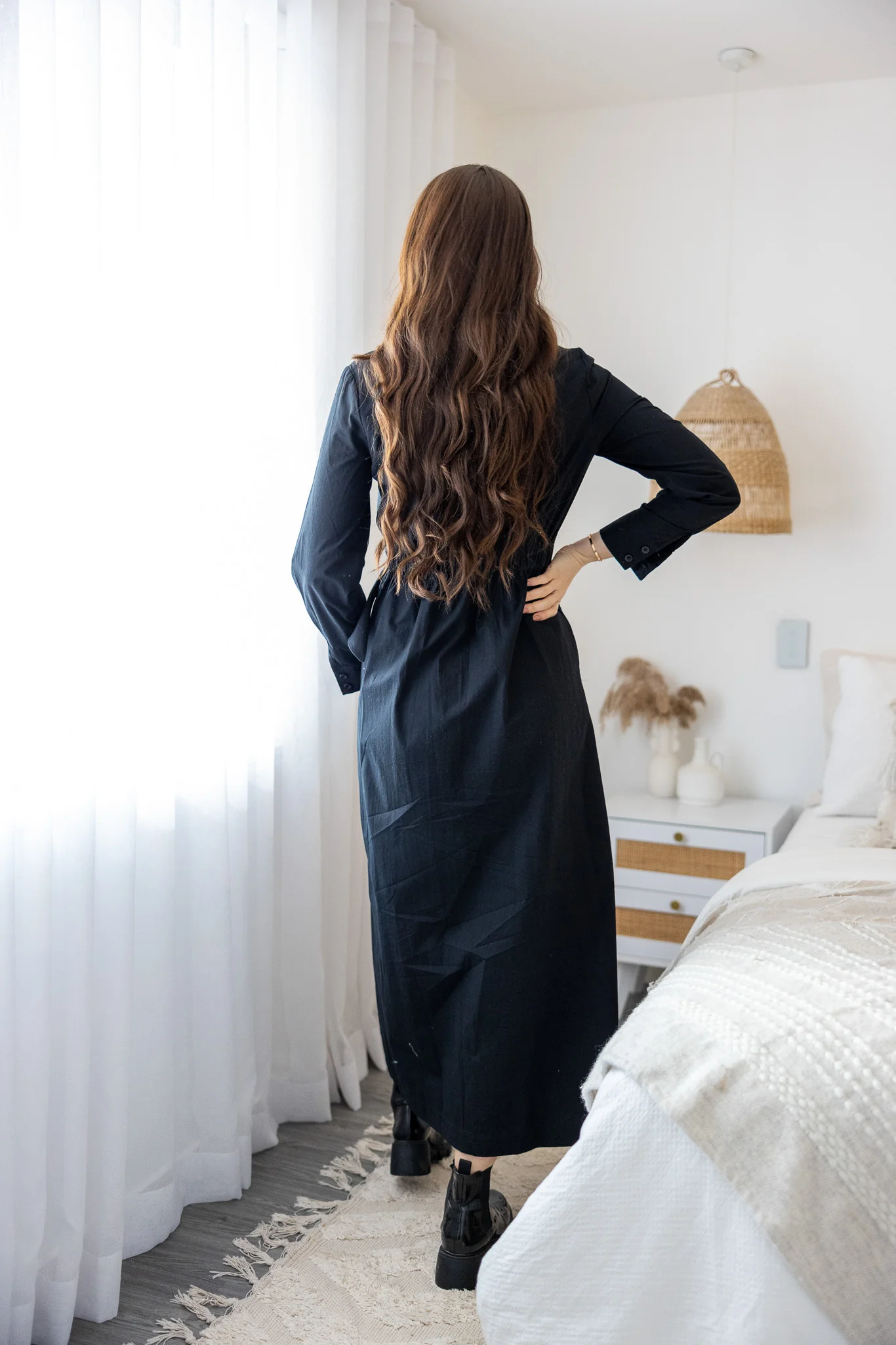 The Crescent Pina Elastic Back Maxi Dress - Image 9