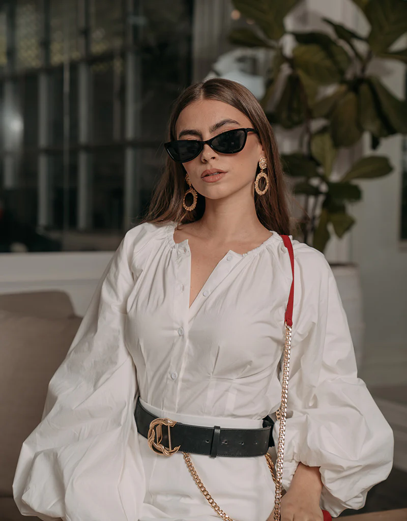 The Crescent Puff Sleeve Shirt - Image 7