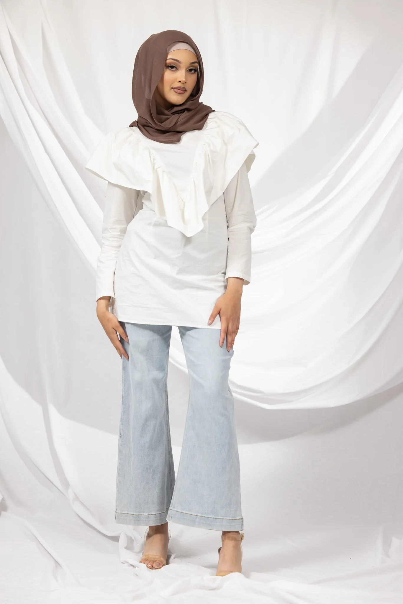 The Crescent Rosabel Ruffle Top - Image 9