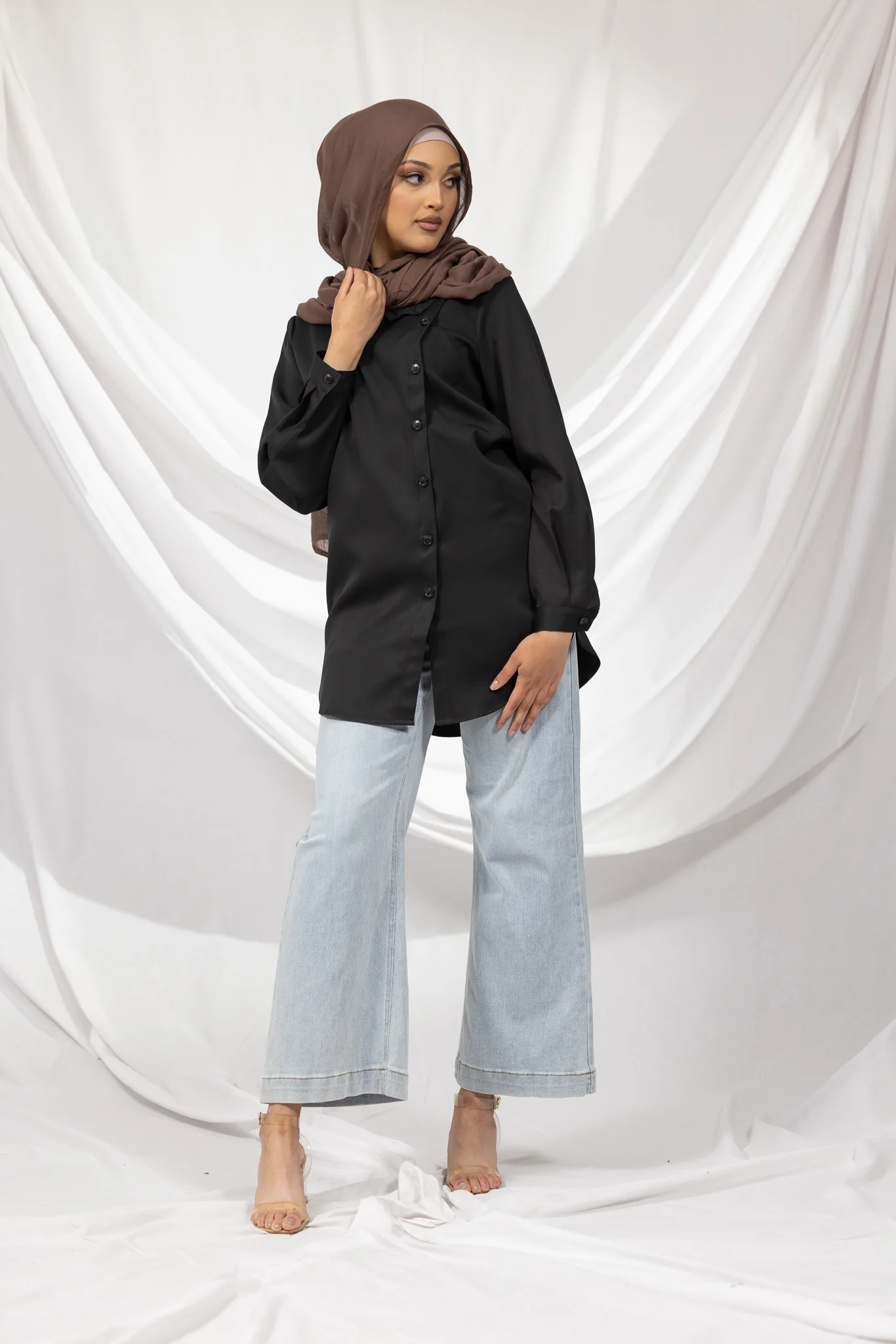 The Crescent Sabina Button Detail Shirt - Image 7