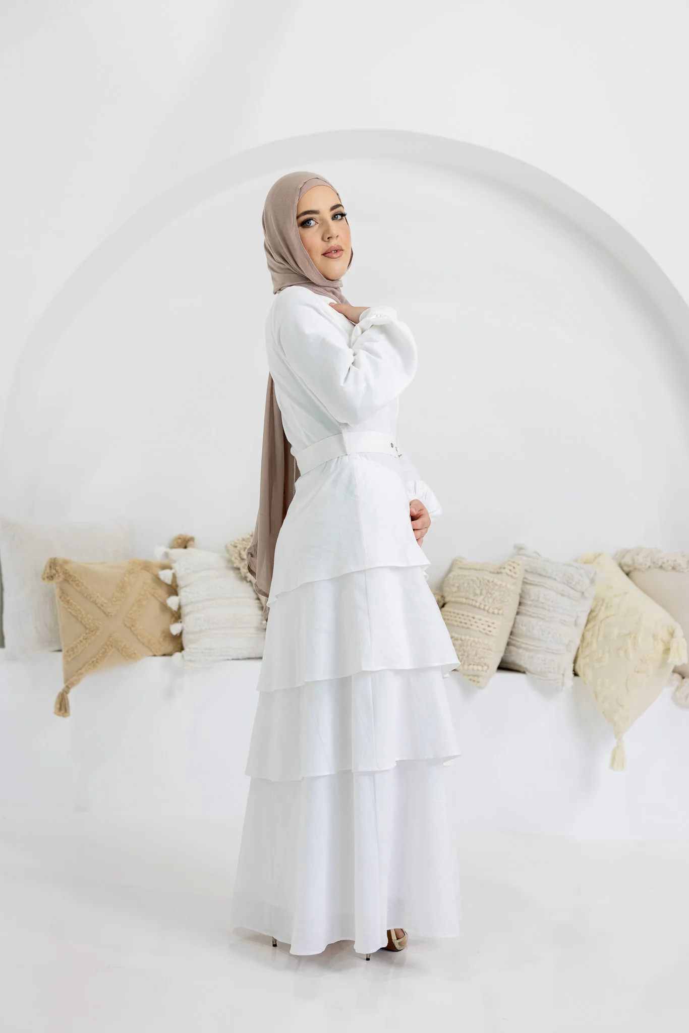 The Crescent Sephora Tiered Dress - Image 3