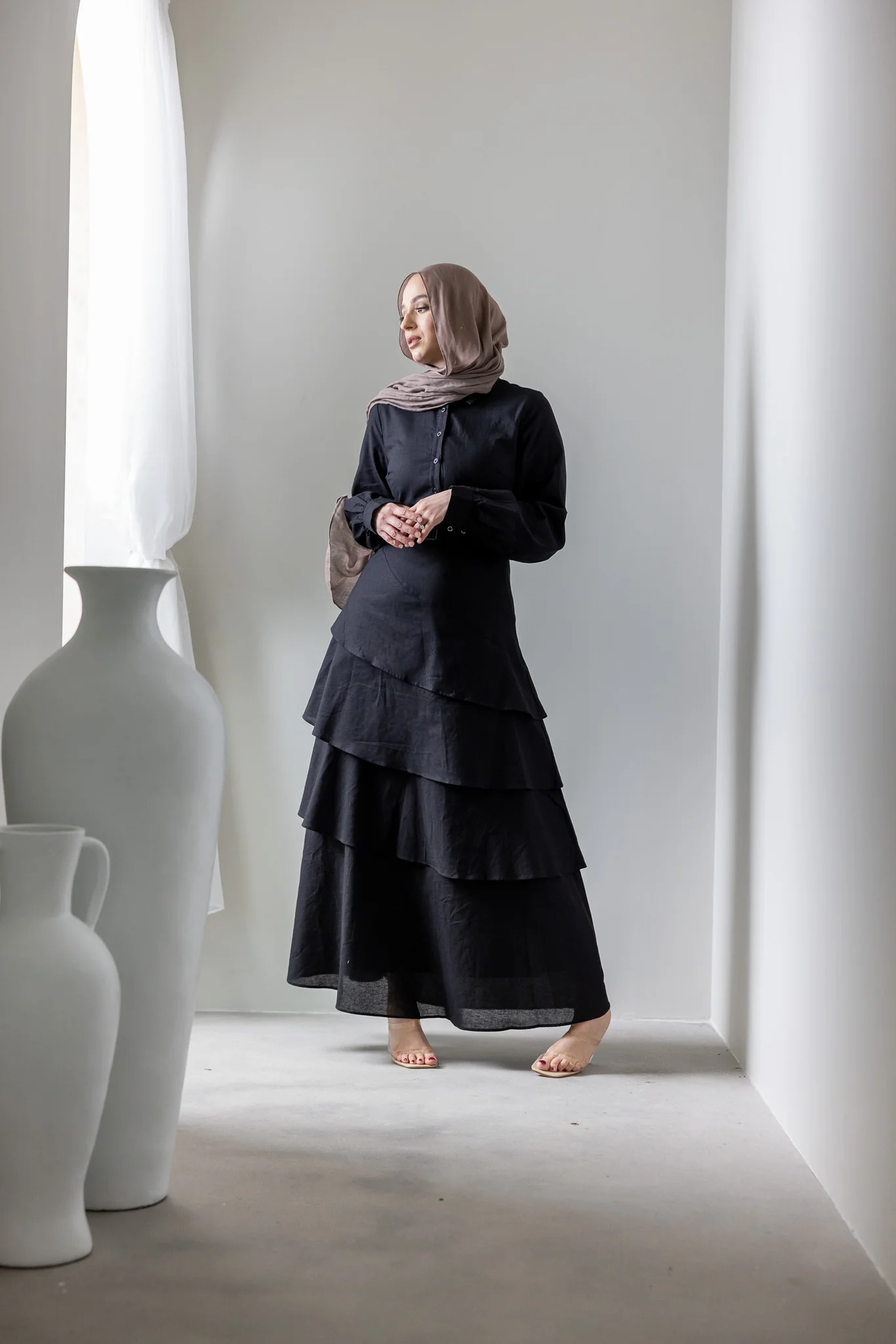 The Crescent Sephora Tiered Dress - Image 7