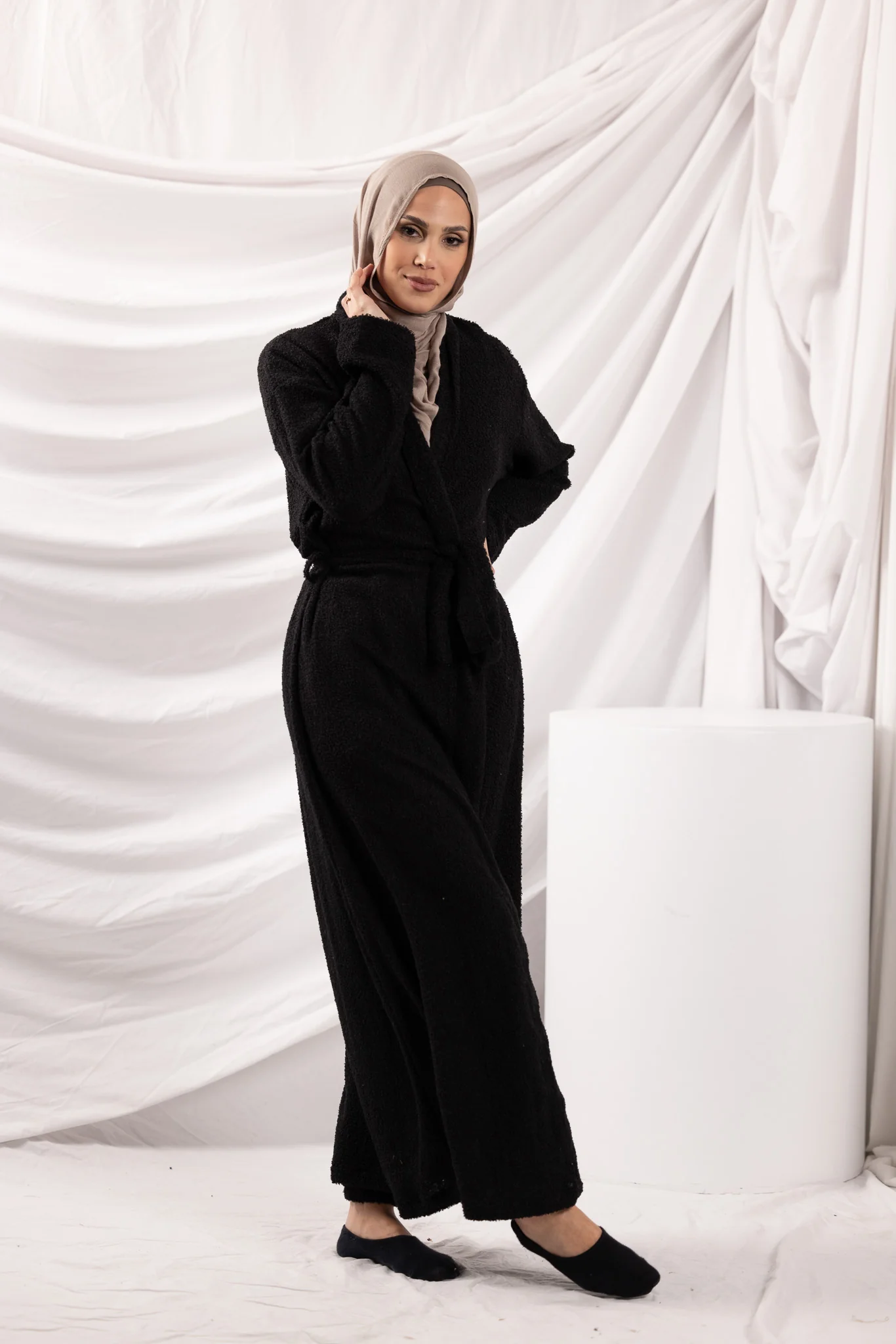 The Crescent Teddy Maxi Cardigan - Image 4