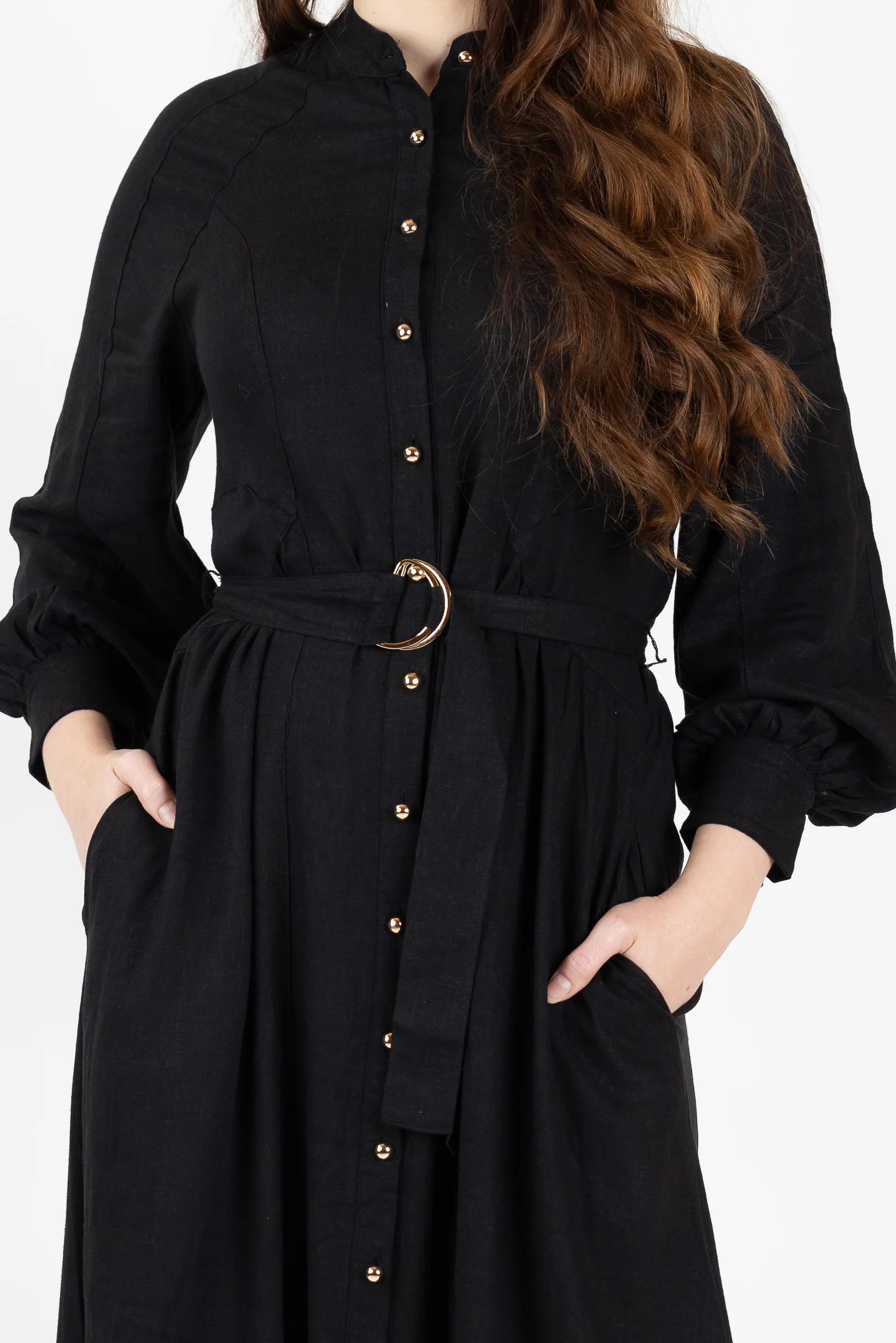 The Grand Adella Linen Maxi Dress - Image 12