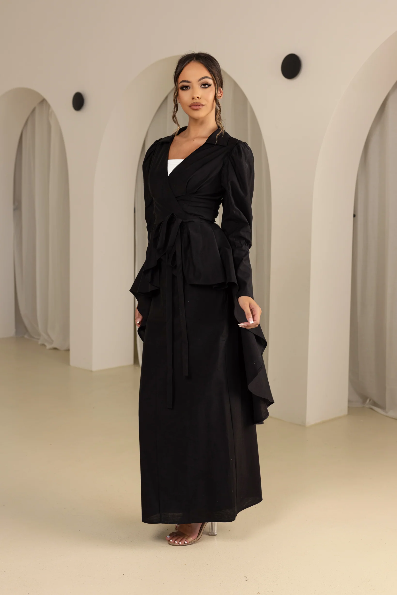 The Grand Aria Peplum Top - Image 13