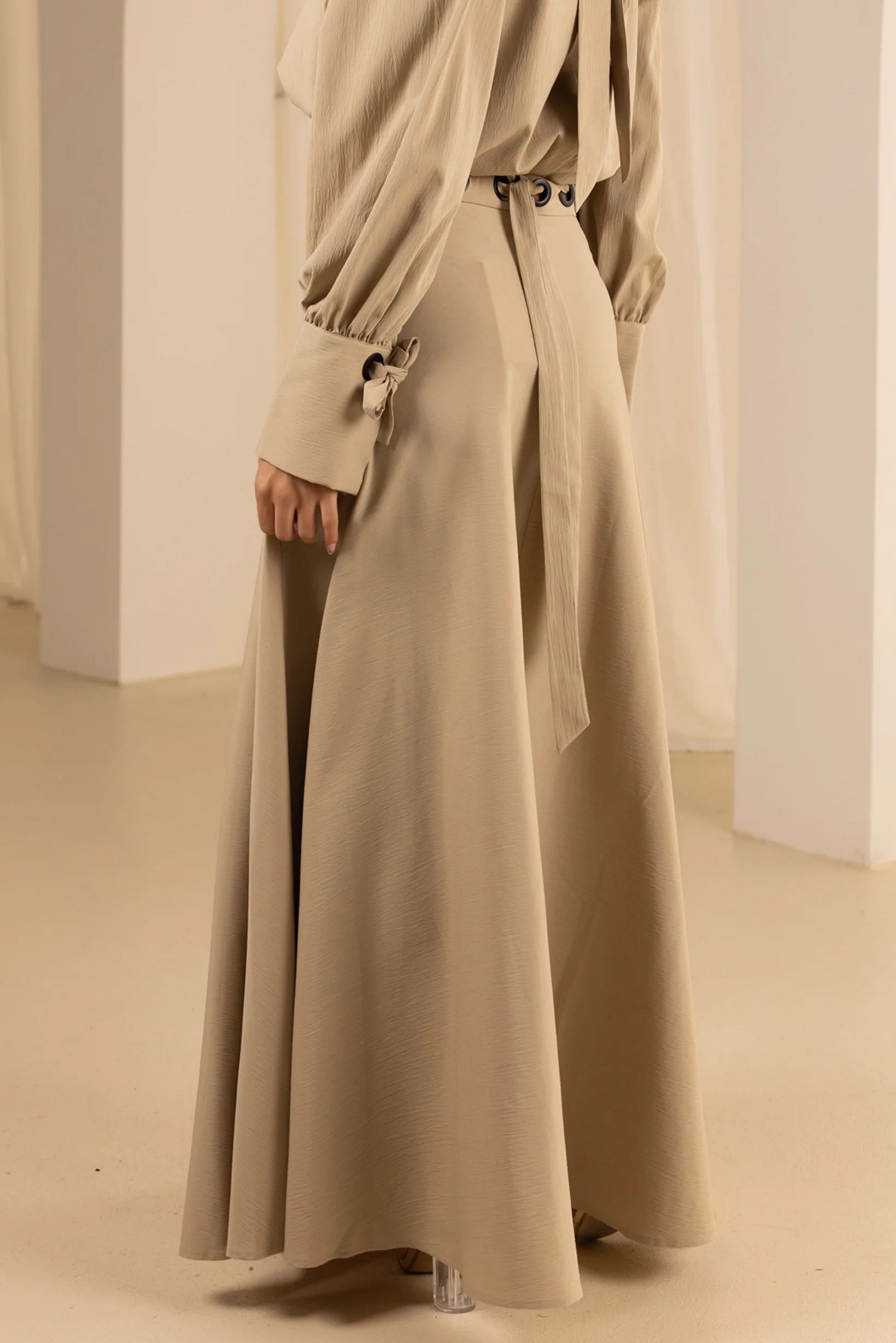 The Grand Eyelet Maxi Skirt - Image 4