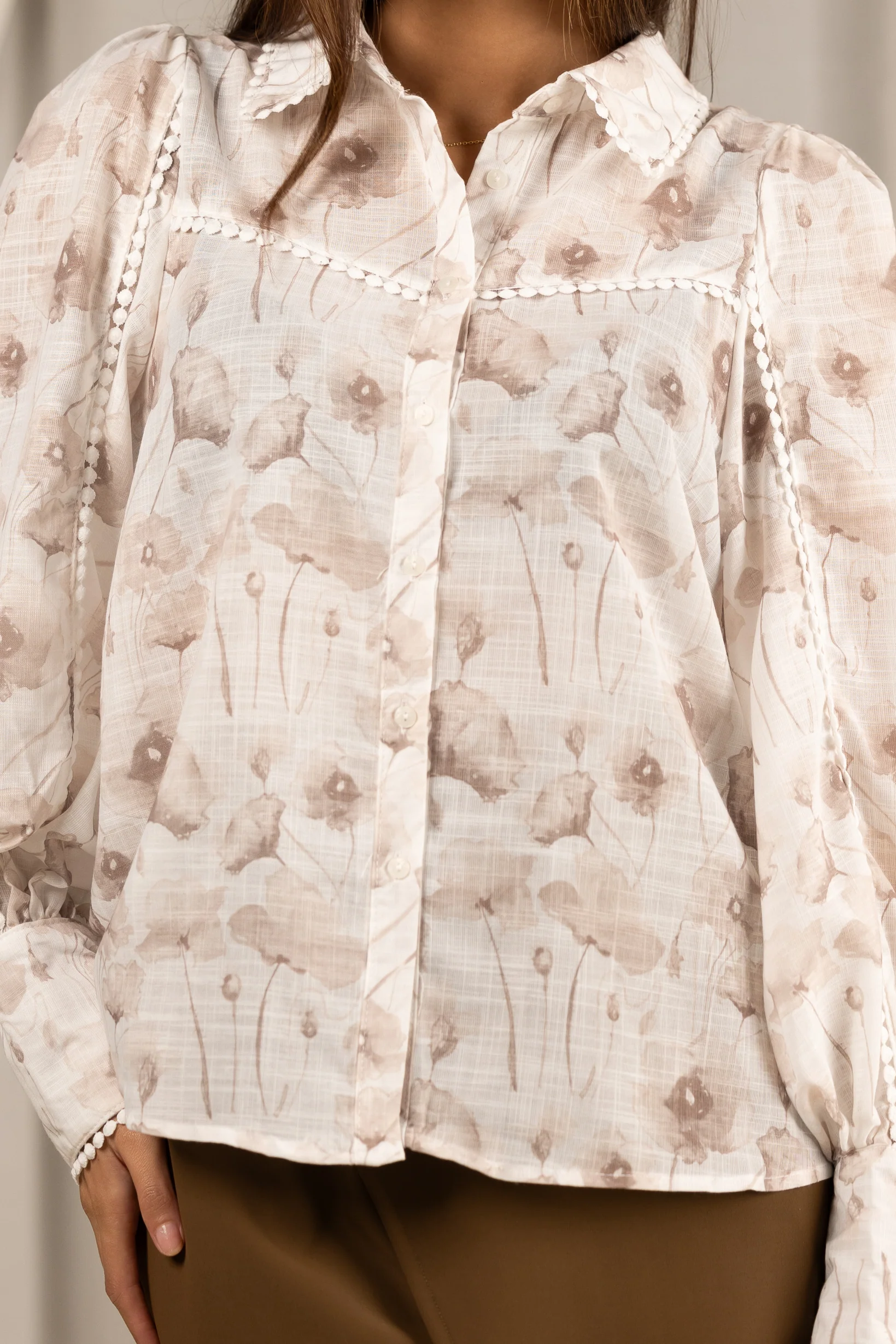 The Grand Flora Shirt Blouse - Image 2