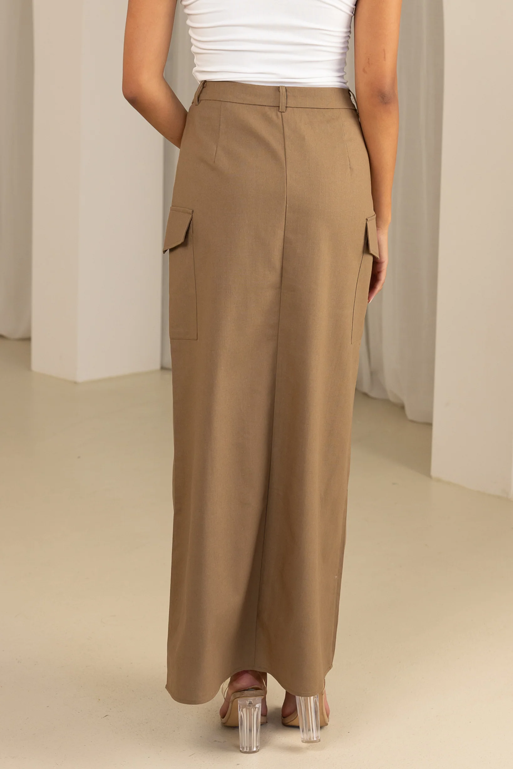 The Grand Utility Maxi Skirt - Image 4