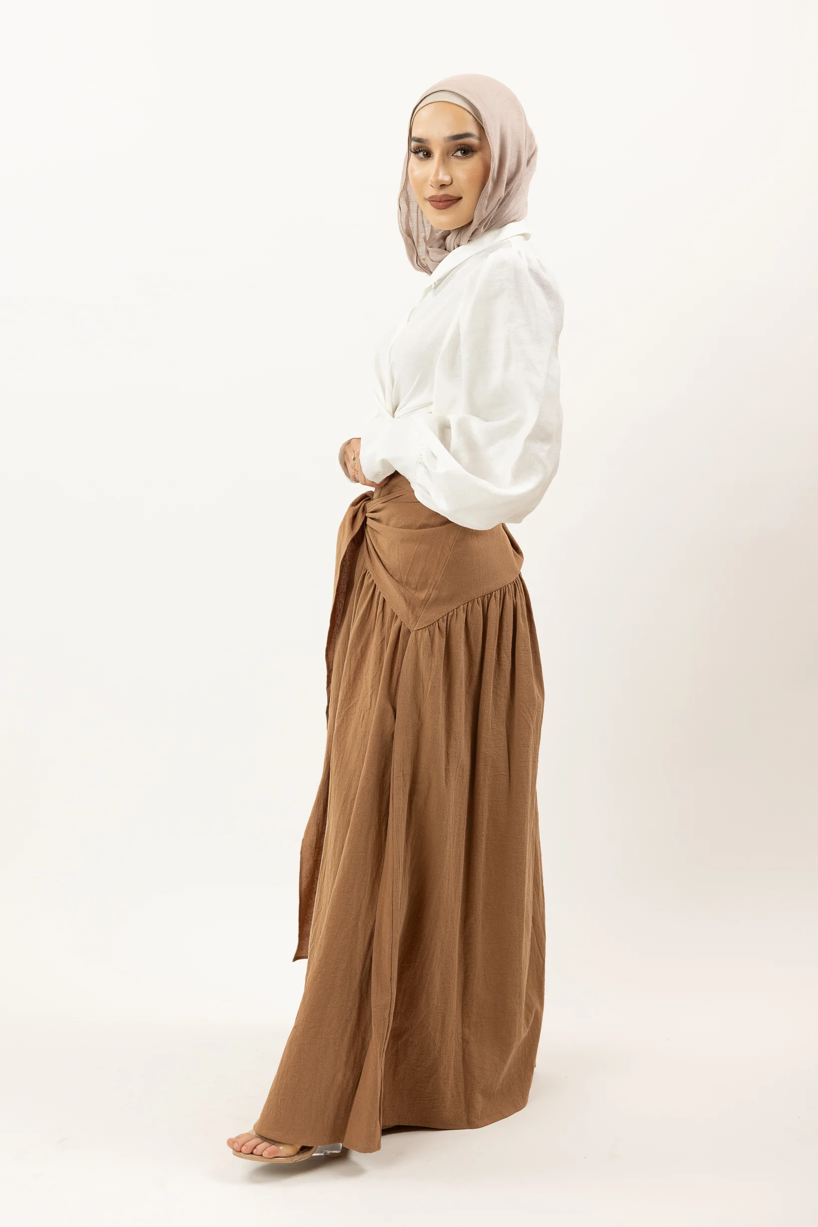 Tiffany Tie Front Skirt - Image 3