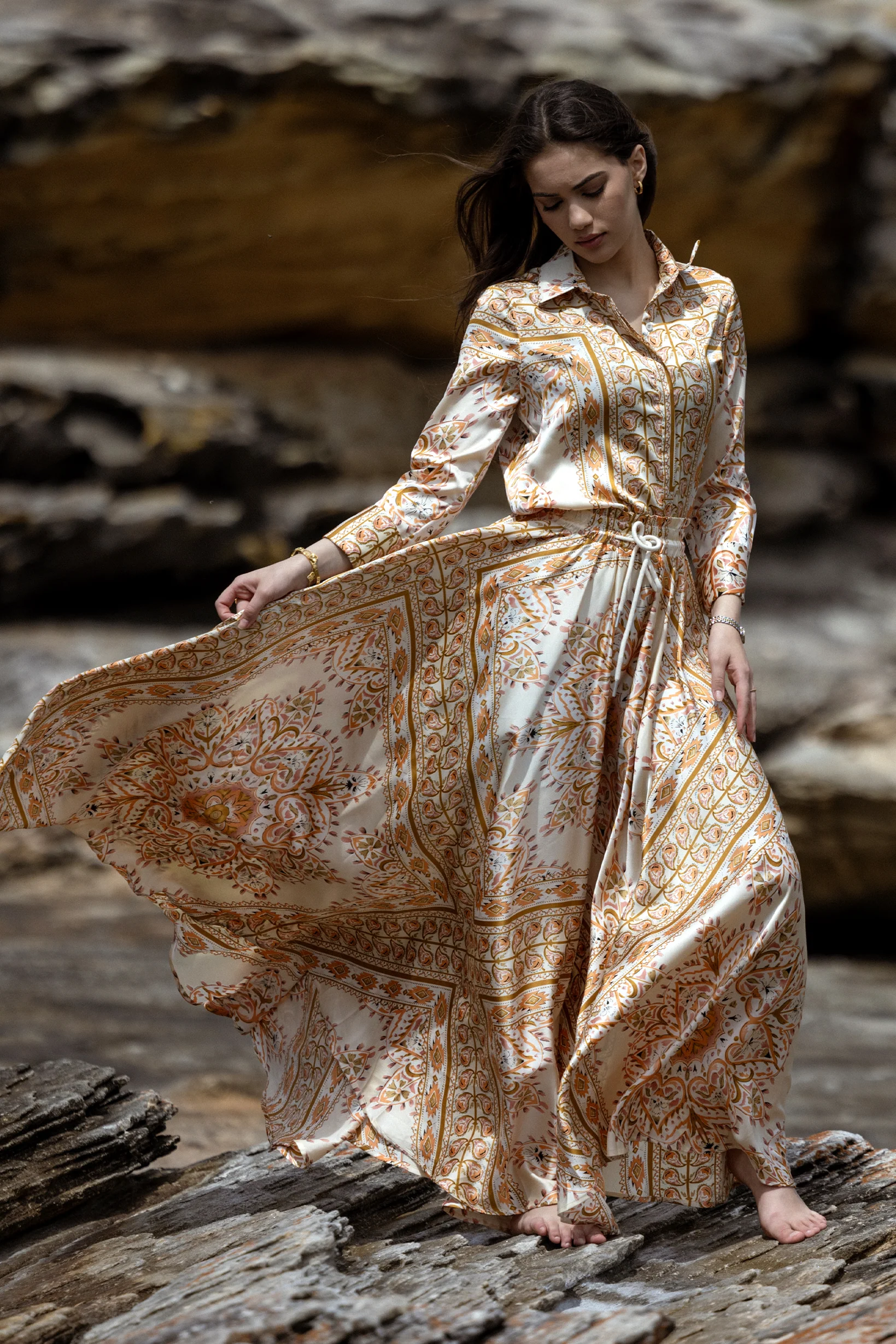 Tilly Print Skirt - Image 3