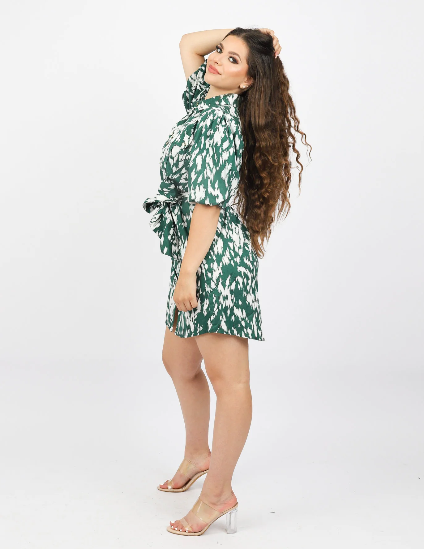 Tropicana Pocket Shirt Dress - Image 3