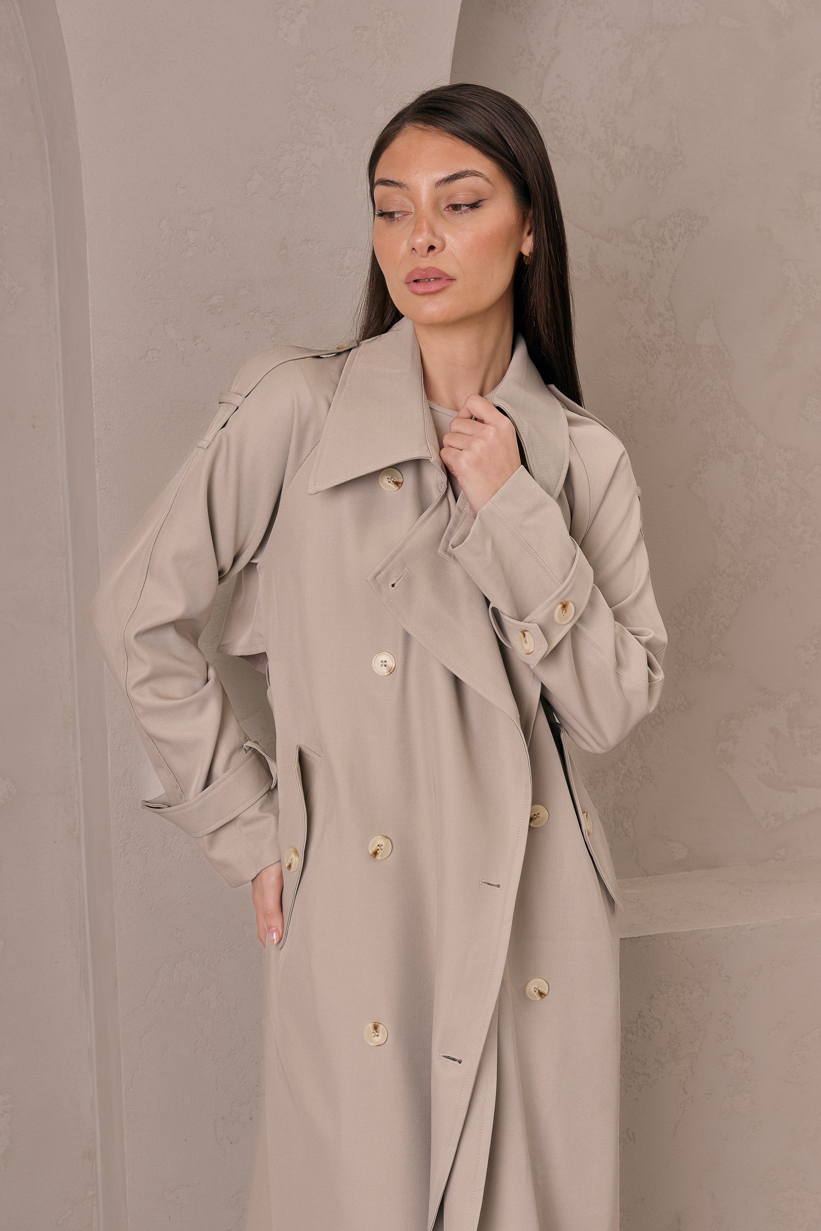 Valisse Trench Coat - Image 2