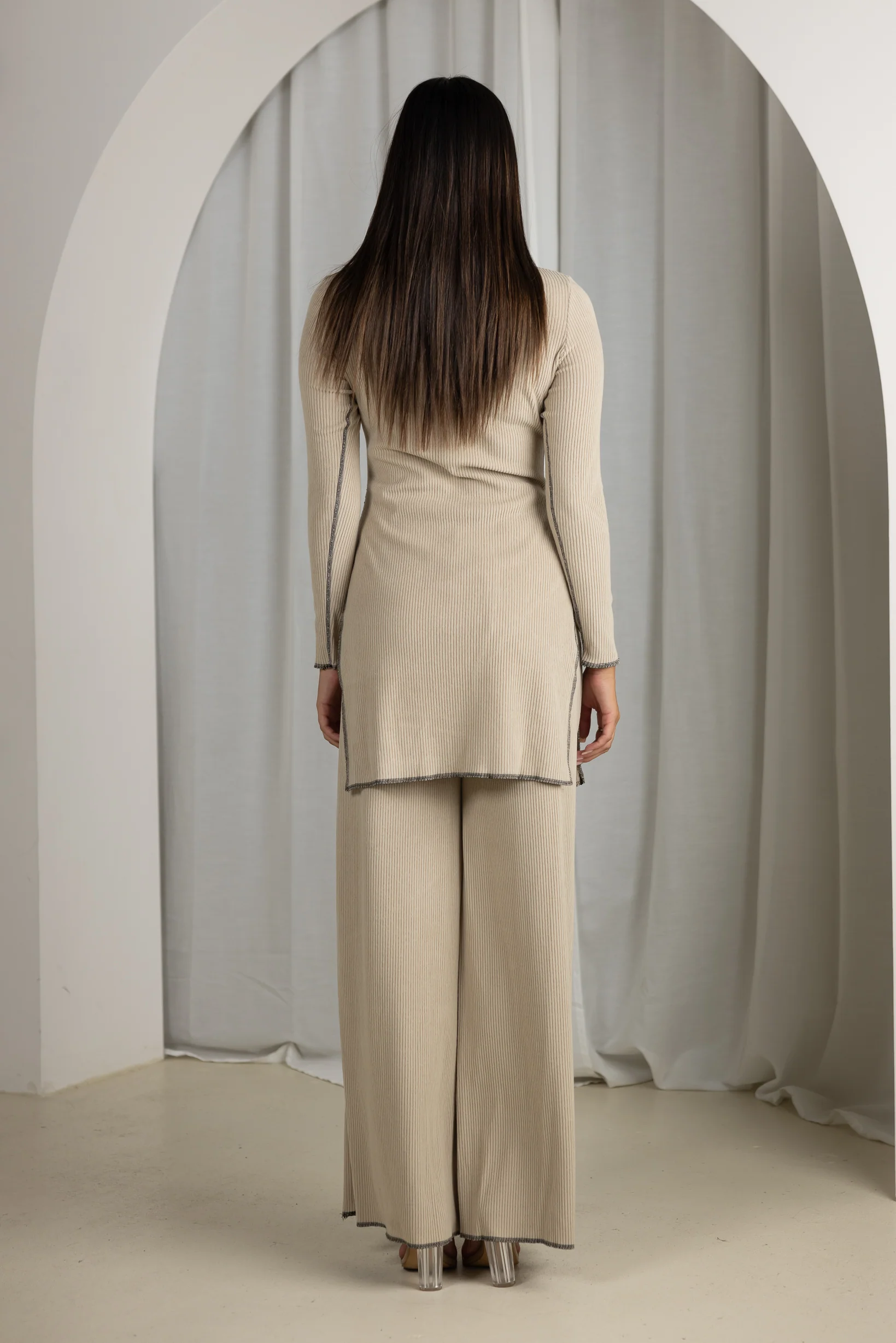 Vallery High Neck Split Top - Image 4