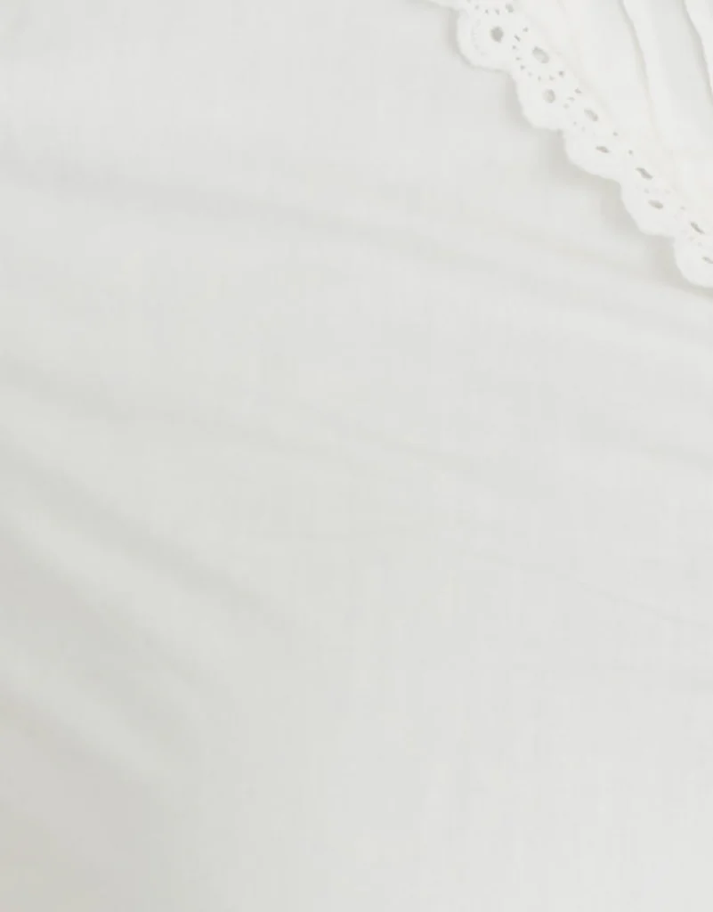 Vintage Lace Trim Shirt - Image 12