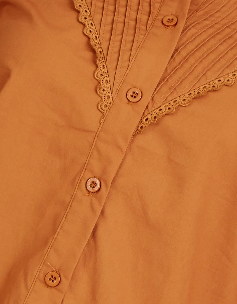 Vintage Lace Trim Shirt - Image 18